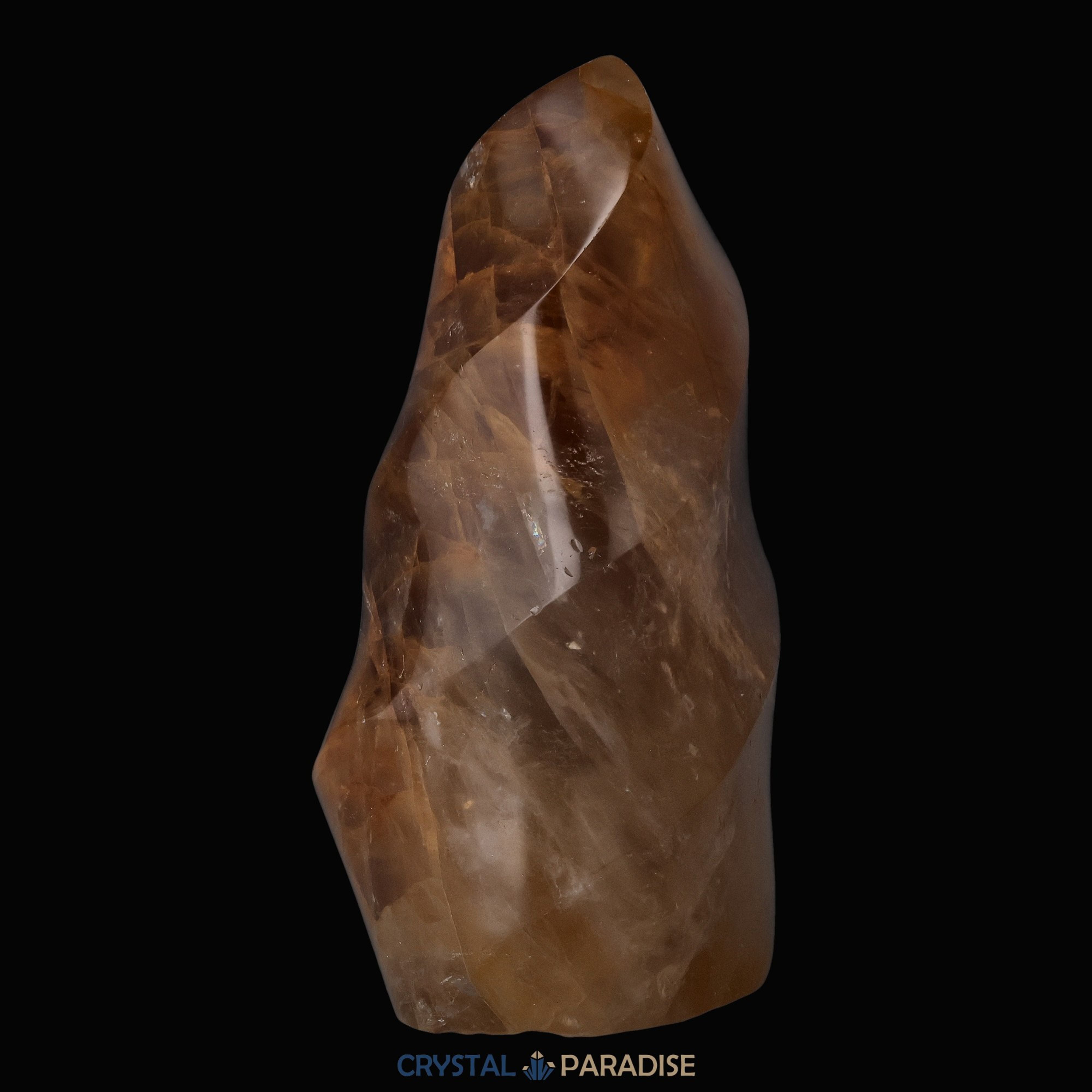 Golden Healer Flamme (Quarz mit Eisenoxid Einschlüssen) aus Brasilien – Ansicht 7