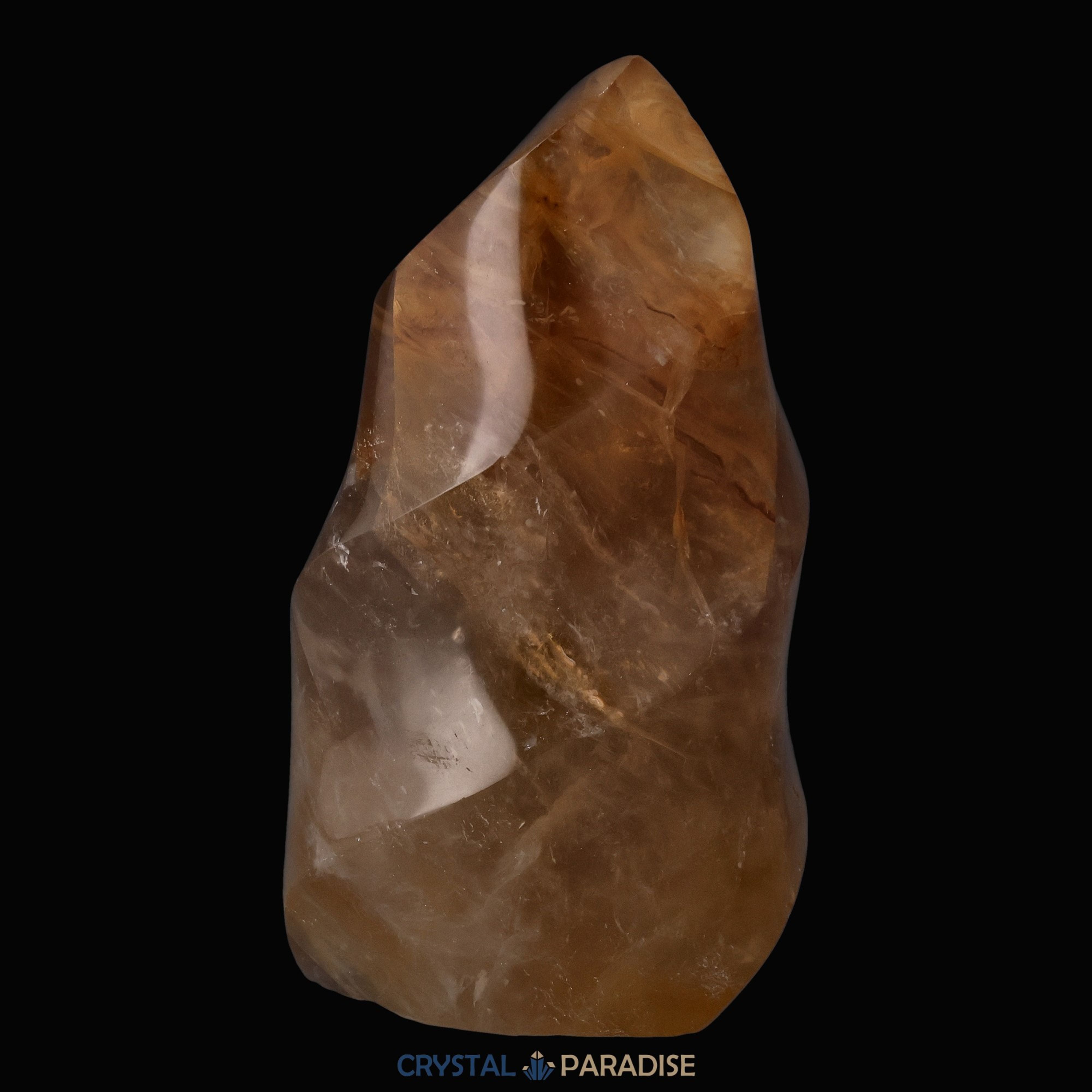 Golden Healer Flamme (Quarz mit Eisenoxid Einschlüssen) aus Brasilien – Ansicht 8