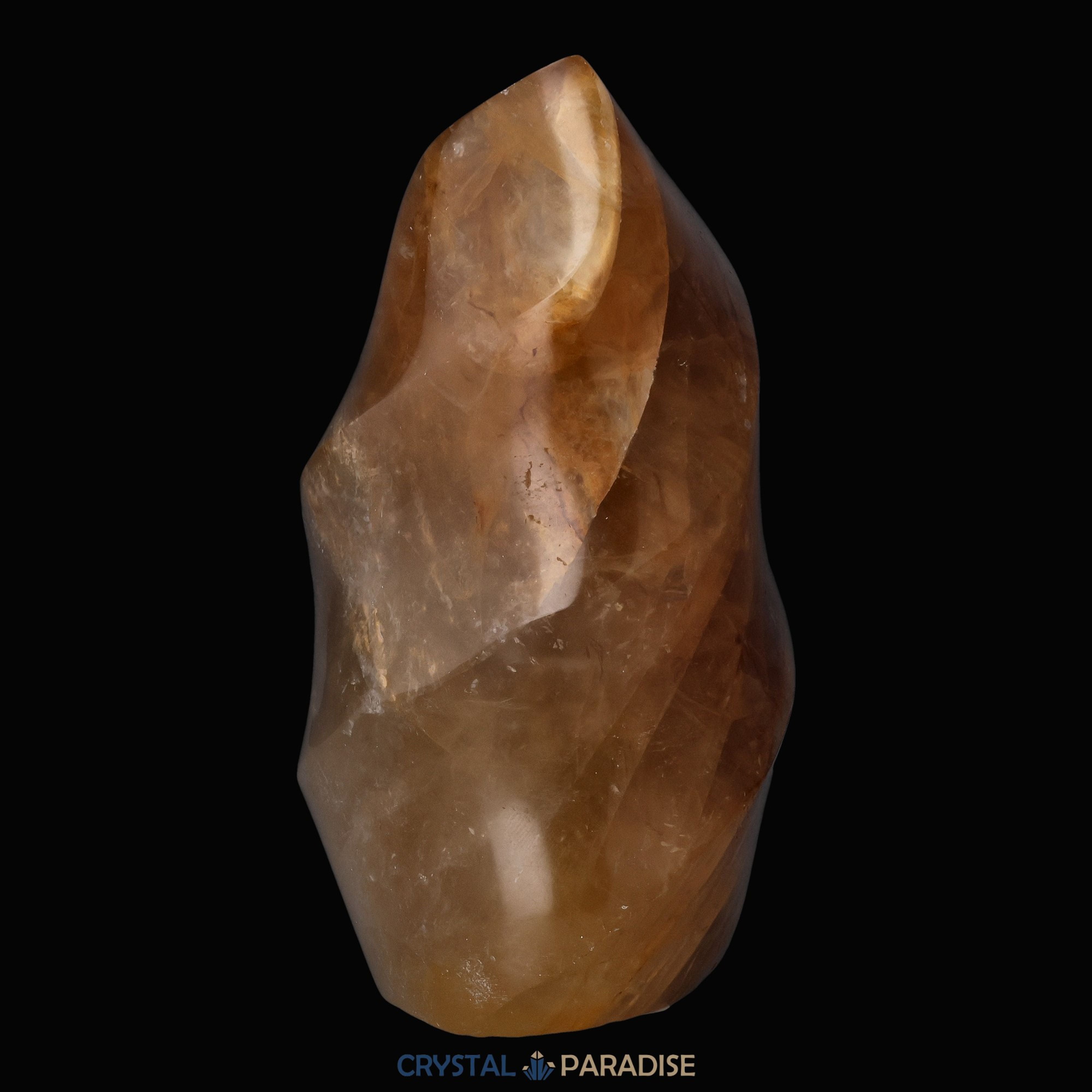 Golden Healer Flamme (Quarz mit Eisenoxid Einschlüssen) aus Brasilien – Ansicht 9