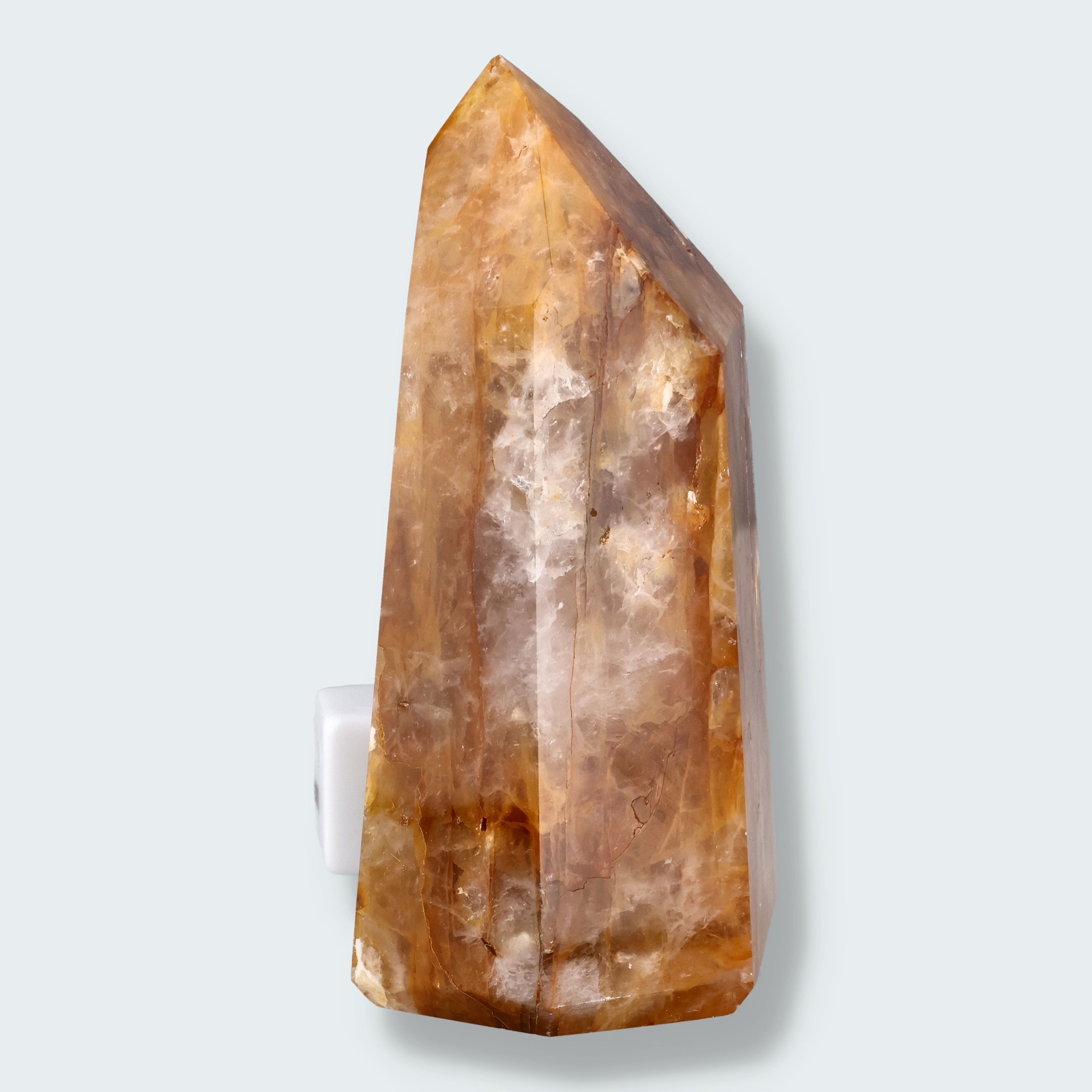 Golden Healer Spitze (Quarz mit Eisenoxid Einschlüssen) aus Brasilien (10,5cm) – Ansicht 4