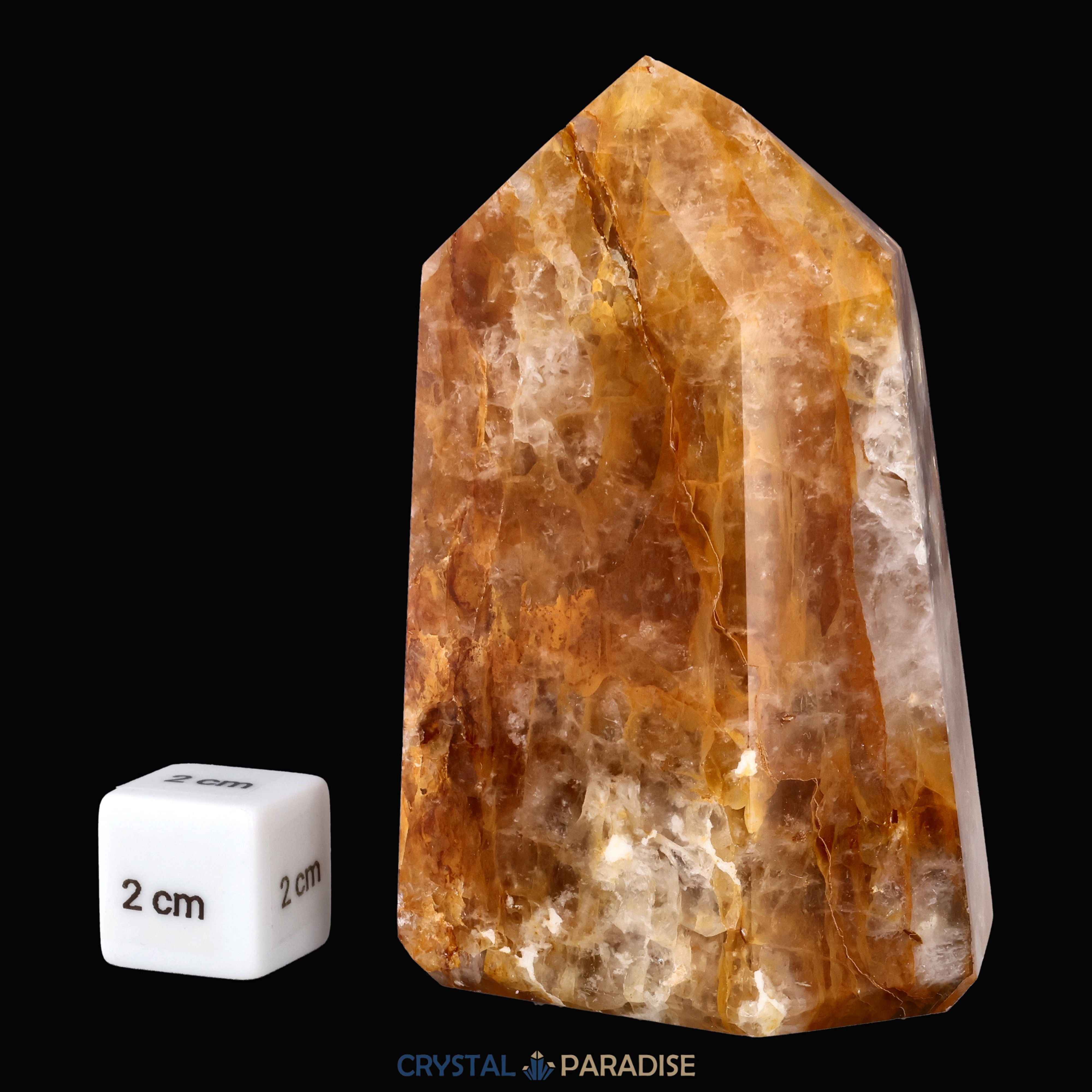 Golden Healer Spitze (Quarz mit Eisenoxid Einschlüssen) aus Brasilien (10,5cm) – Ansicht 6