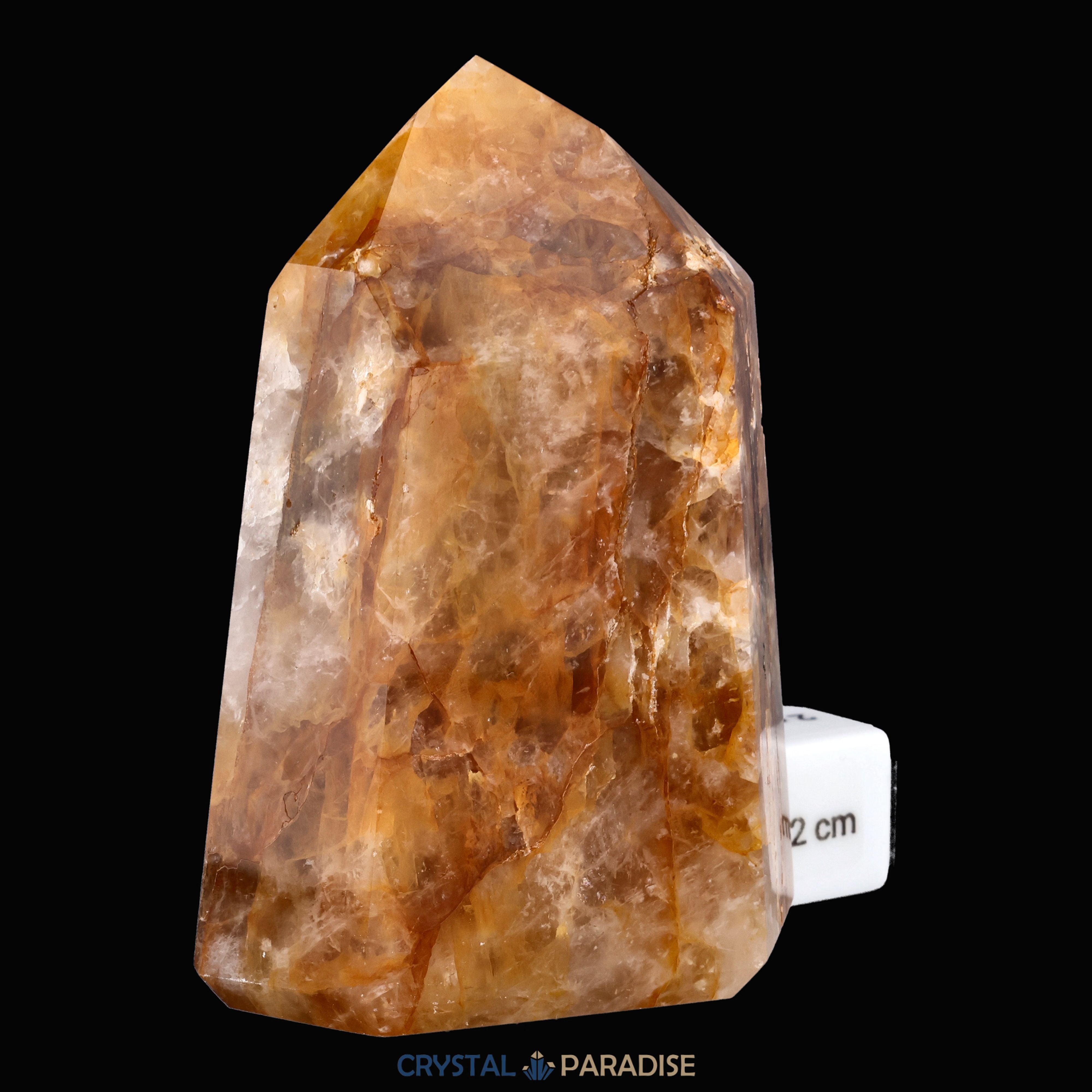 Golden Healer Spitze (Quarz mit Eisenoxid Einschlüssen) aus Brasilien (10,5cm) – Ansicht 8