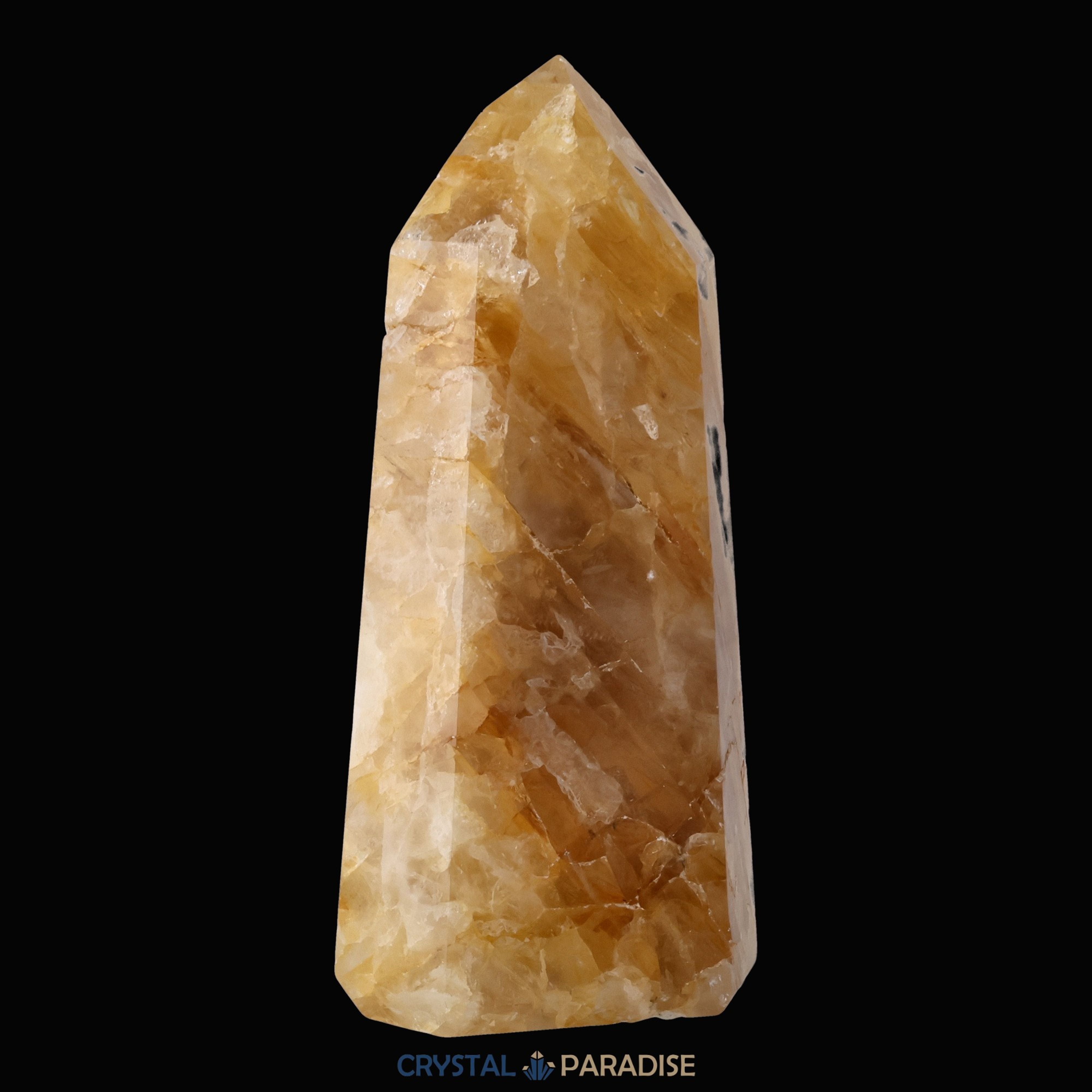 Golden Healer Türme (Quarz mit Eisenoxid Einschlüssen) aus Brasilien – Ansicht 6