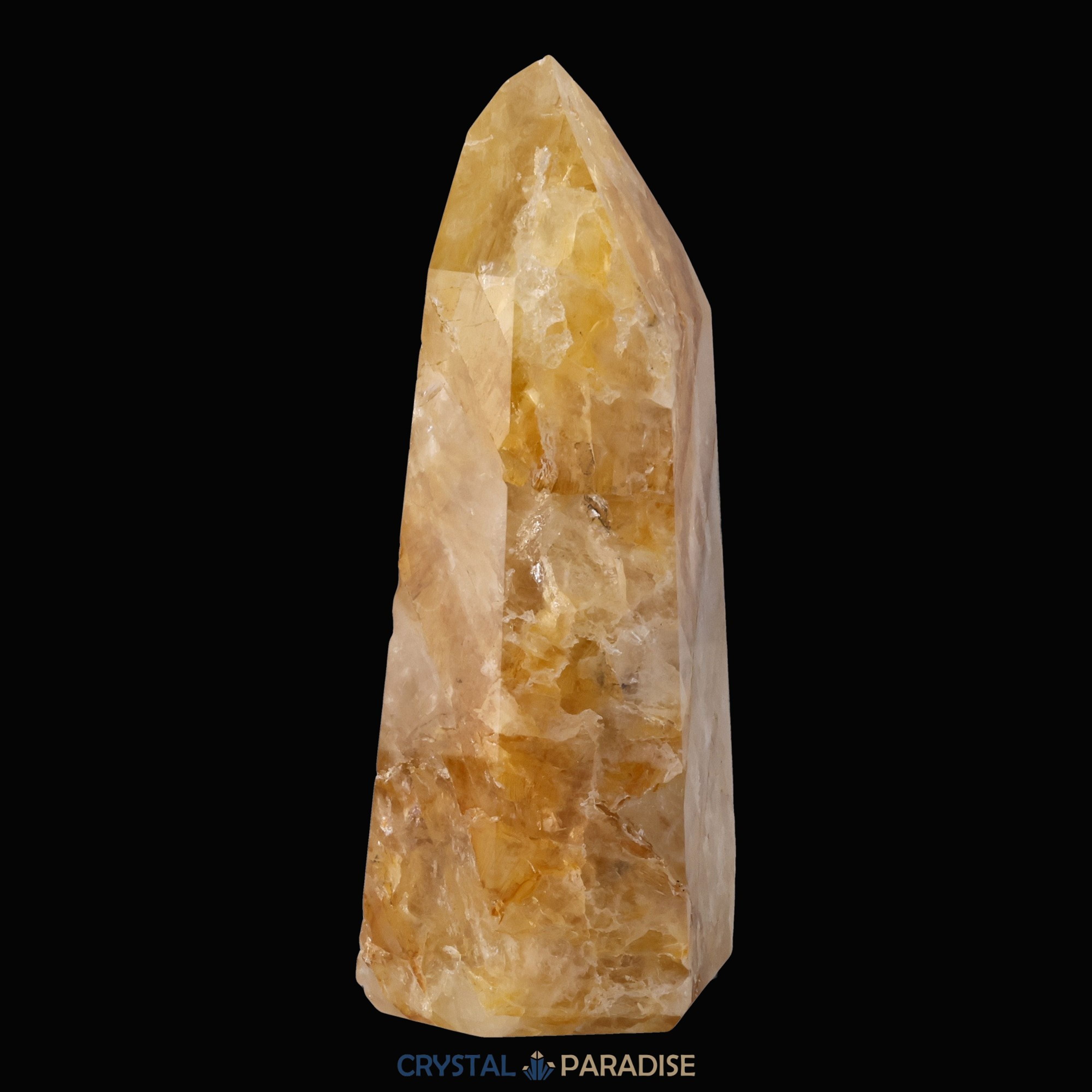 Golden Healer Türme (Quarz mit Eisenoxid Einschlüssen) aus Brasilien – Ansicht 7