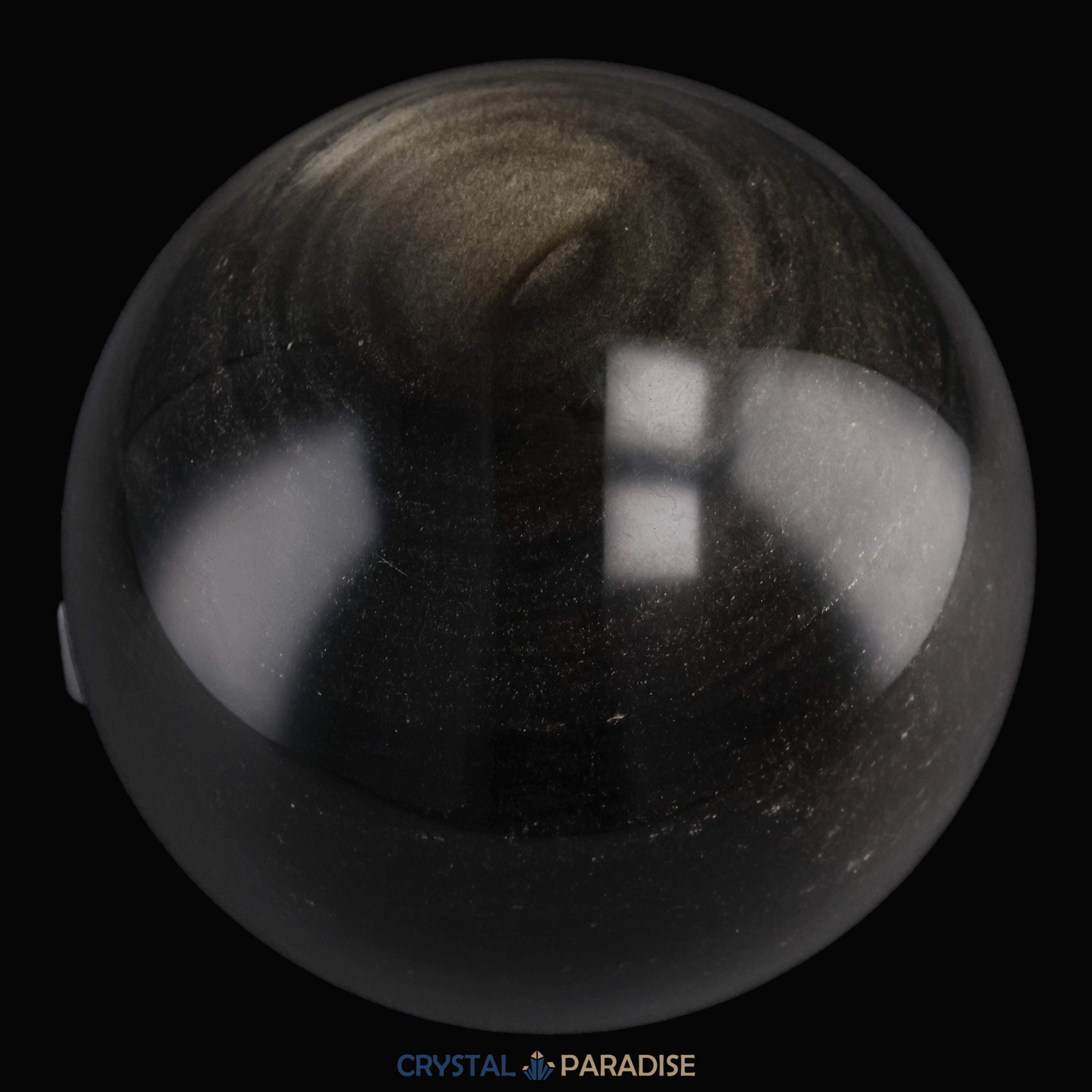 Goldene Obsidian Kugeln – Ansicht 6