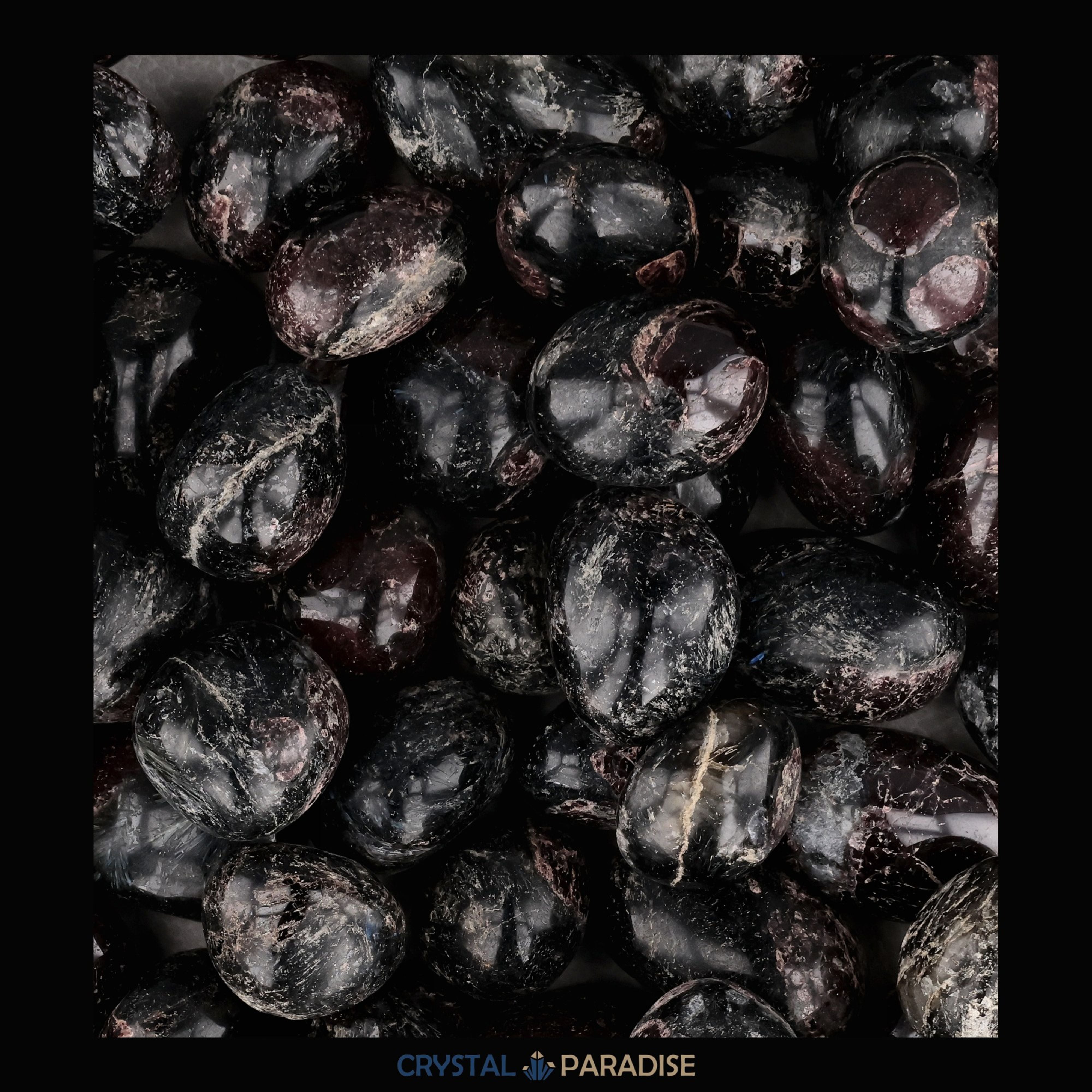 Granat Trommelsteine – Ansicht 5