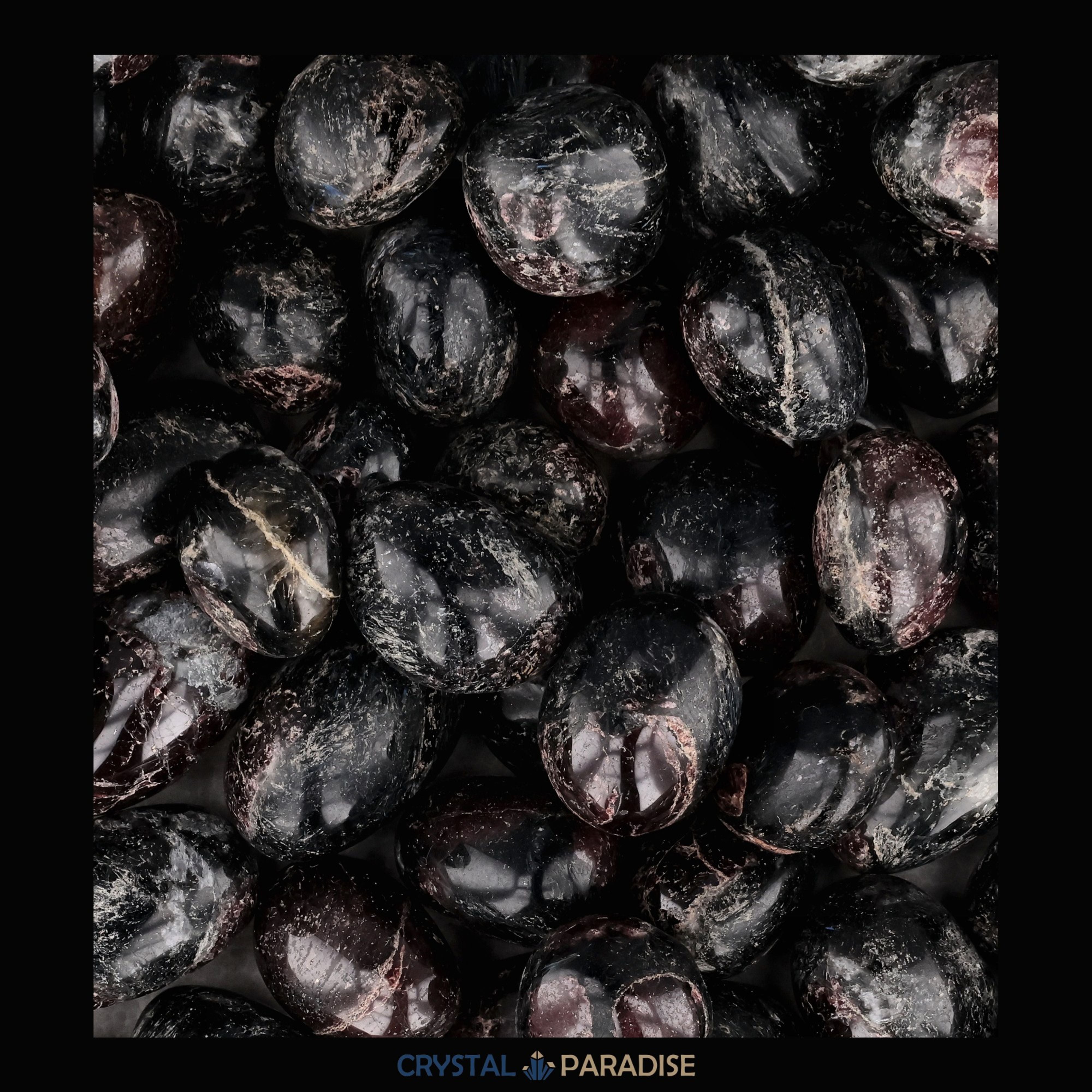 Granat Trommelsteine – Ansicht 7