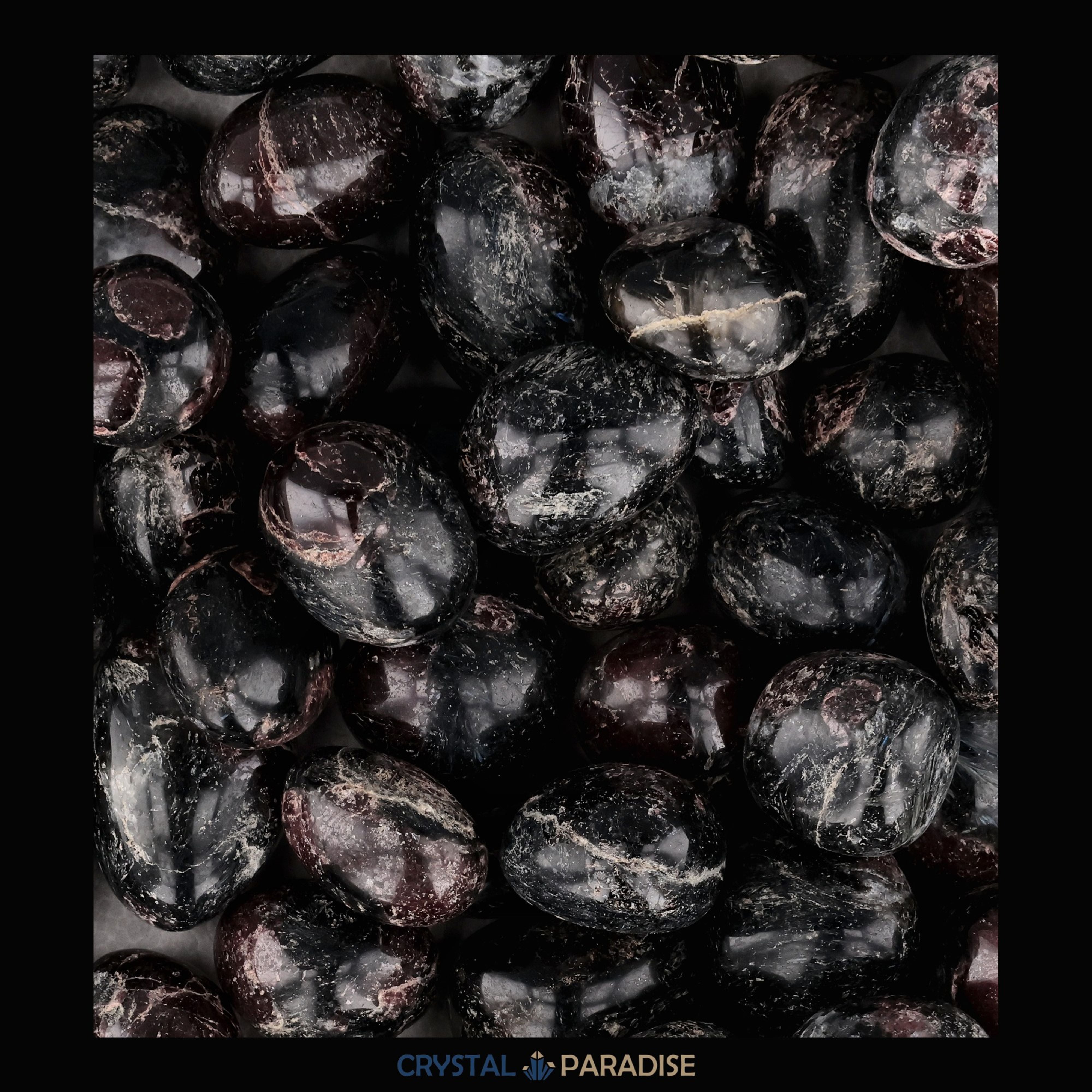 Granat Trommelsteine – Ansicht 9