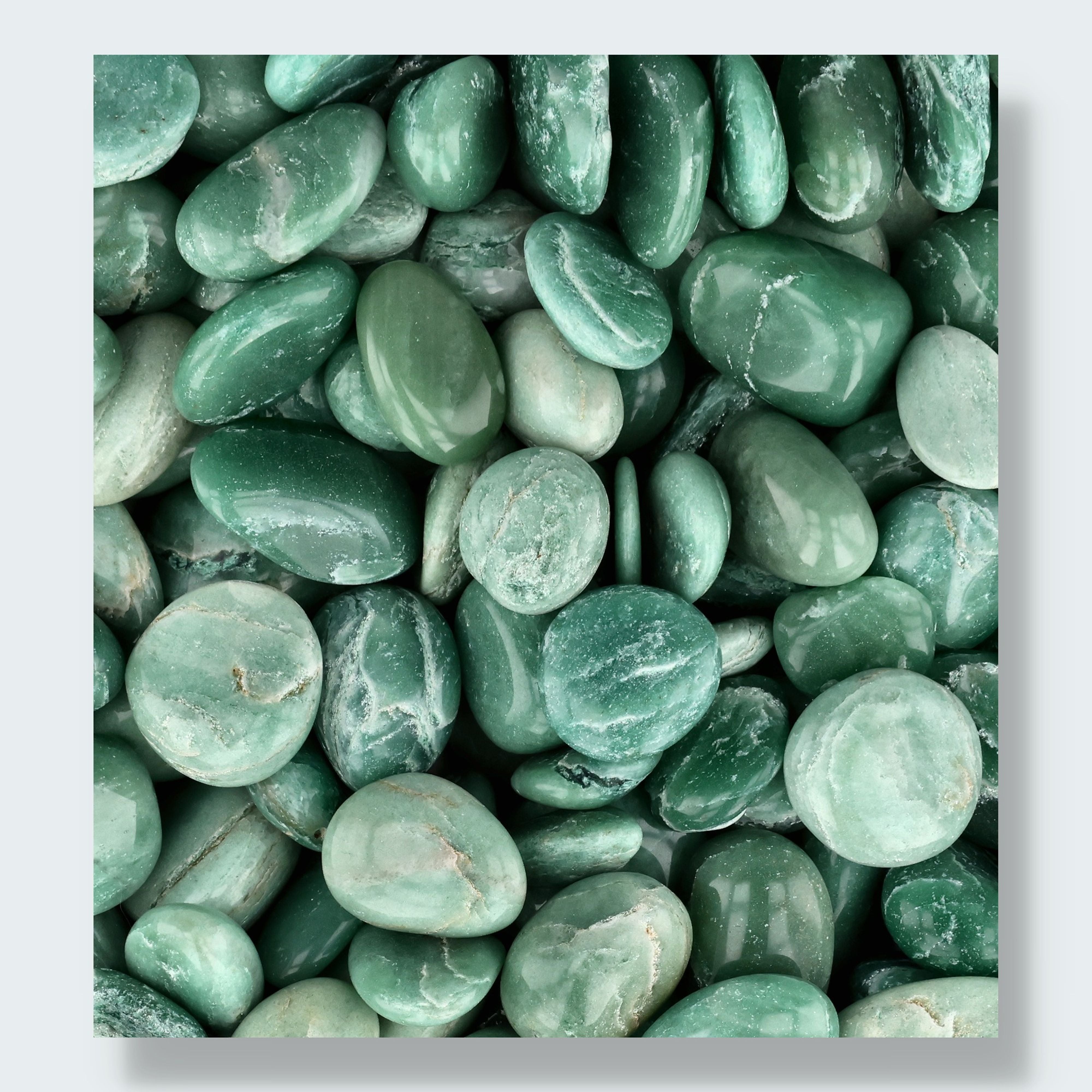 Green Mica Trommelsteine – Ansicht 3