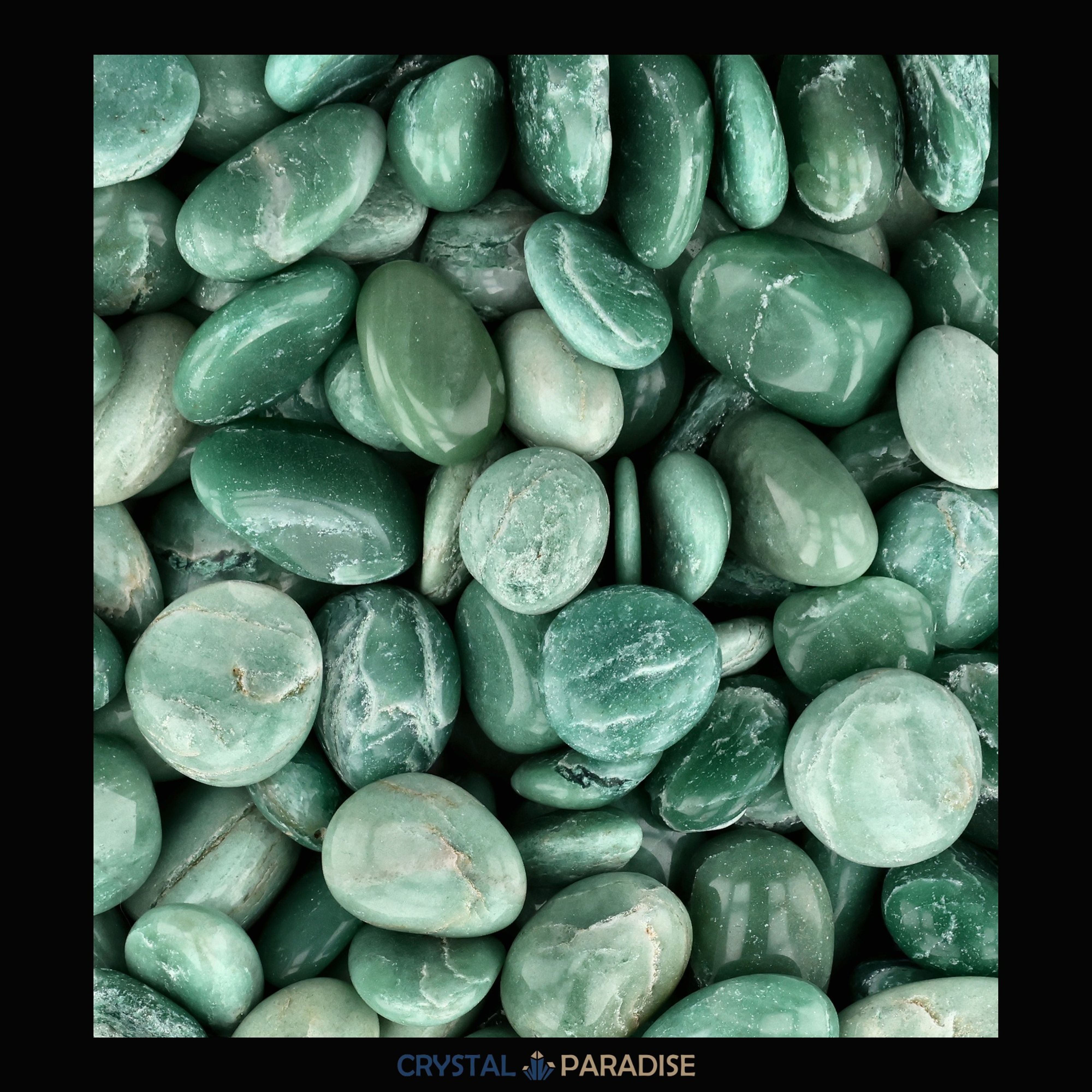 Green Mica Trommelsteine – Ansicht 6