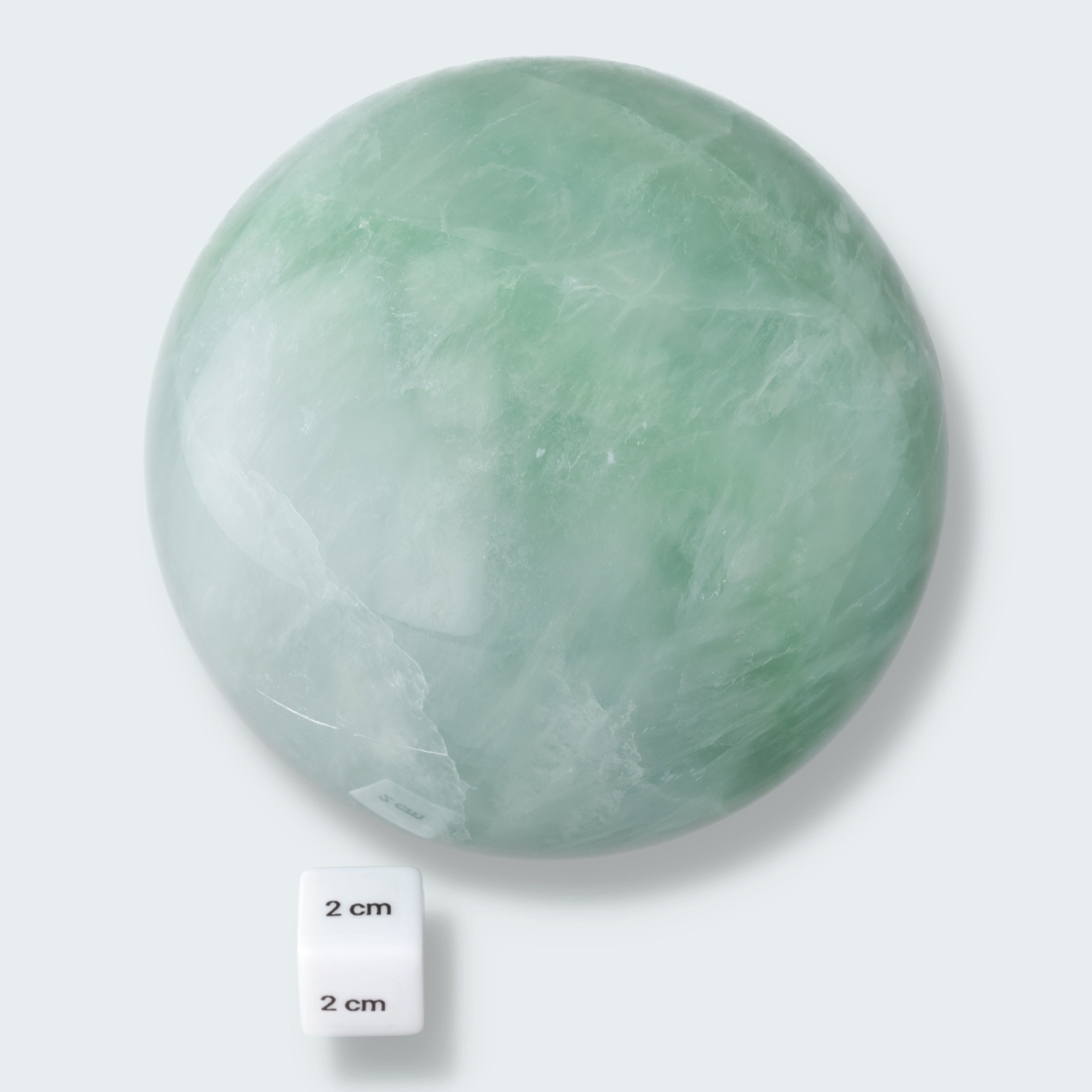 Grüne Fluorit Kugel – Ansicht 2
