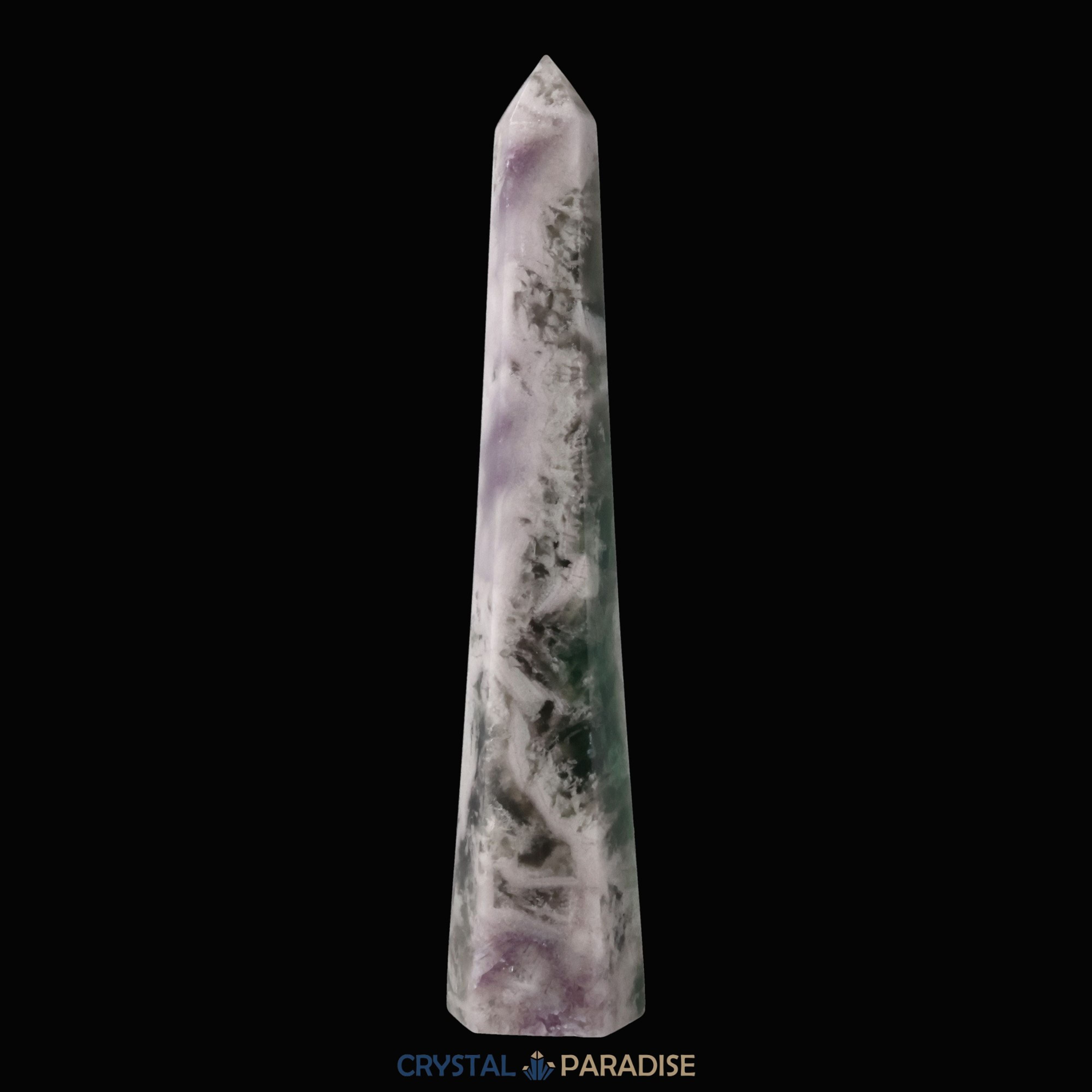 Grüner Fluorit Obelisk aus der inneren Mongolei (1084g) – Ansicht 9