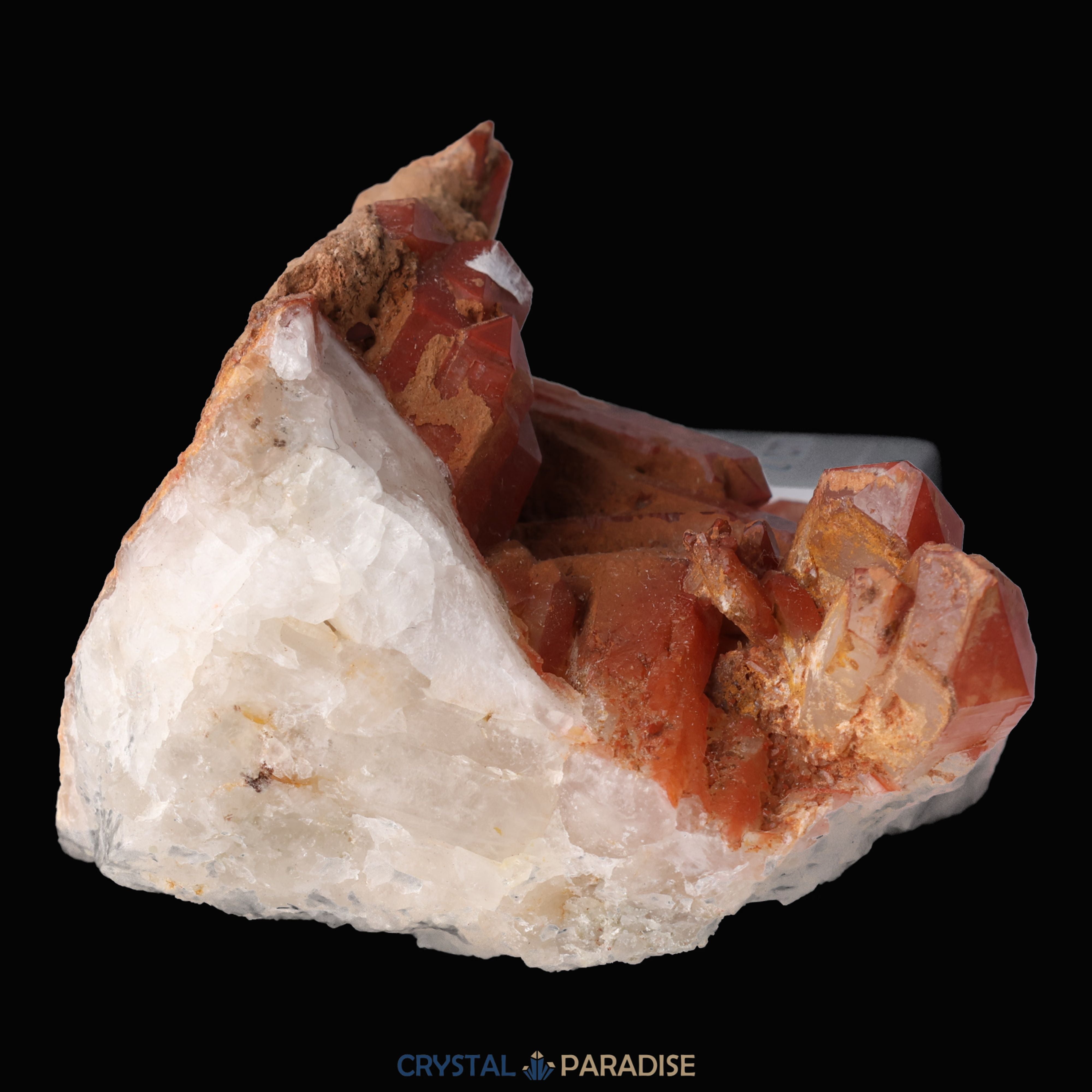 Hämatoid Quarz / Eisenkiesel Stufe aus Namibia (134g) – Ansicht 10