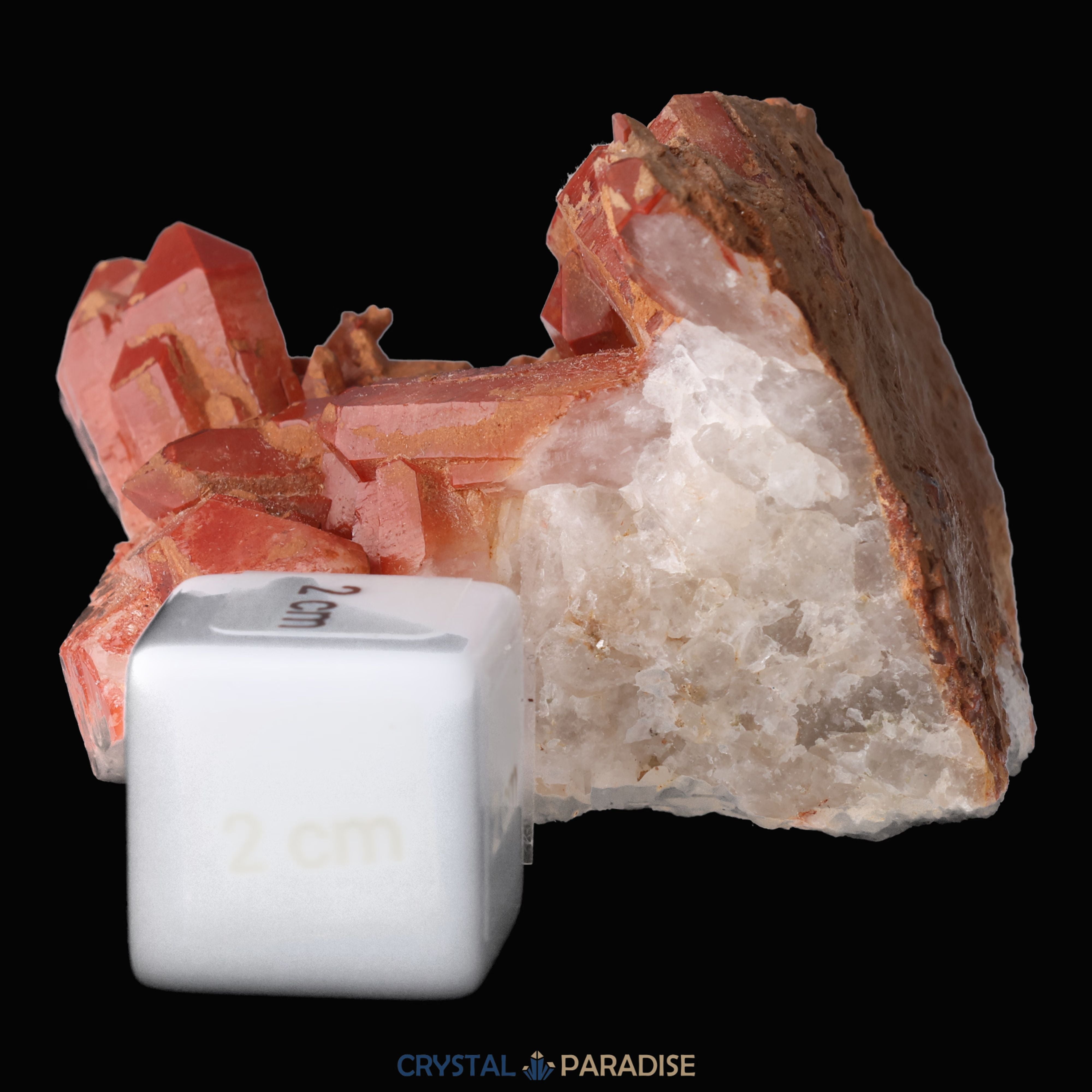 Hämatoid Quarz / Eisenkiesel Stufe aus Namibia (134g) – Ansicht 7