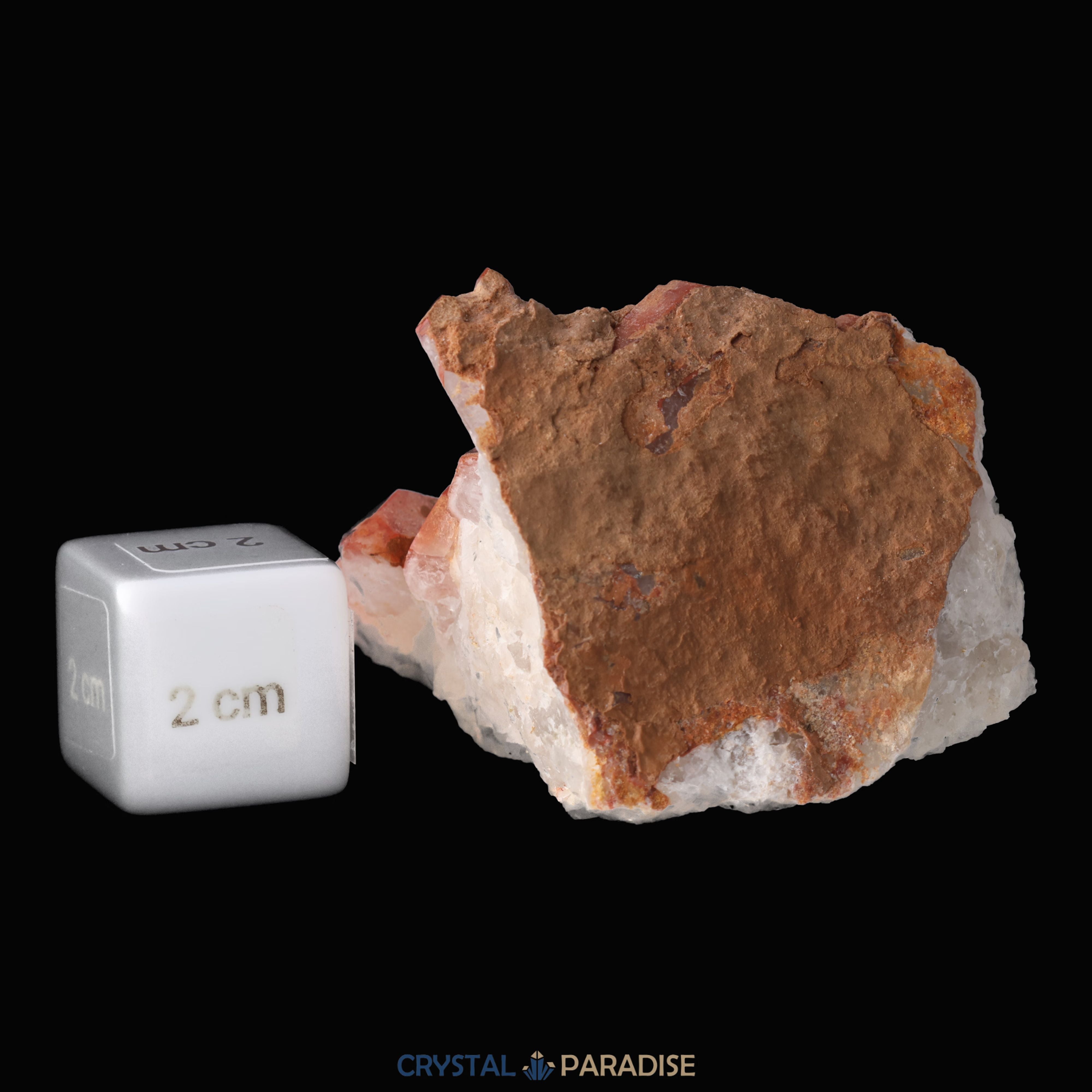 Hämatoid Quarz / Eisenkiesel Stufe aus Namibia (134g) – Ansicht 8
