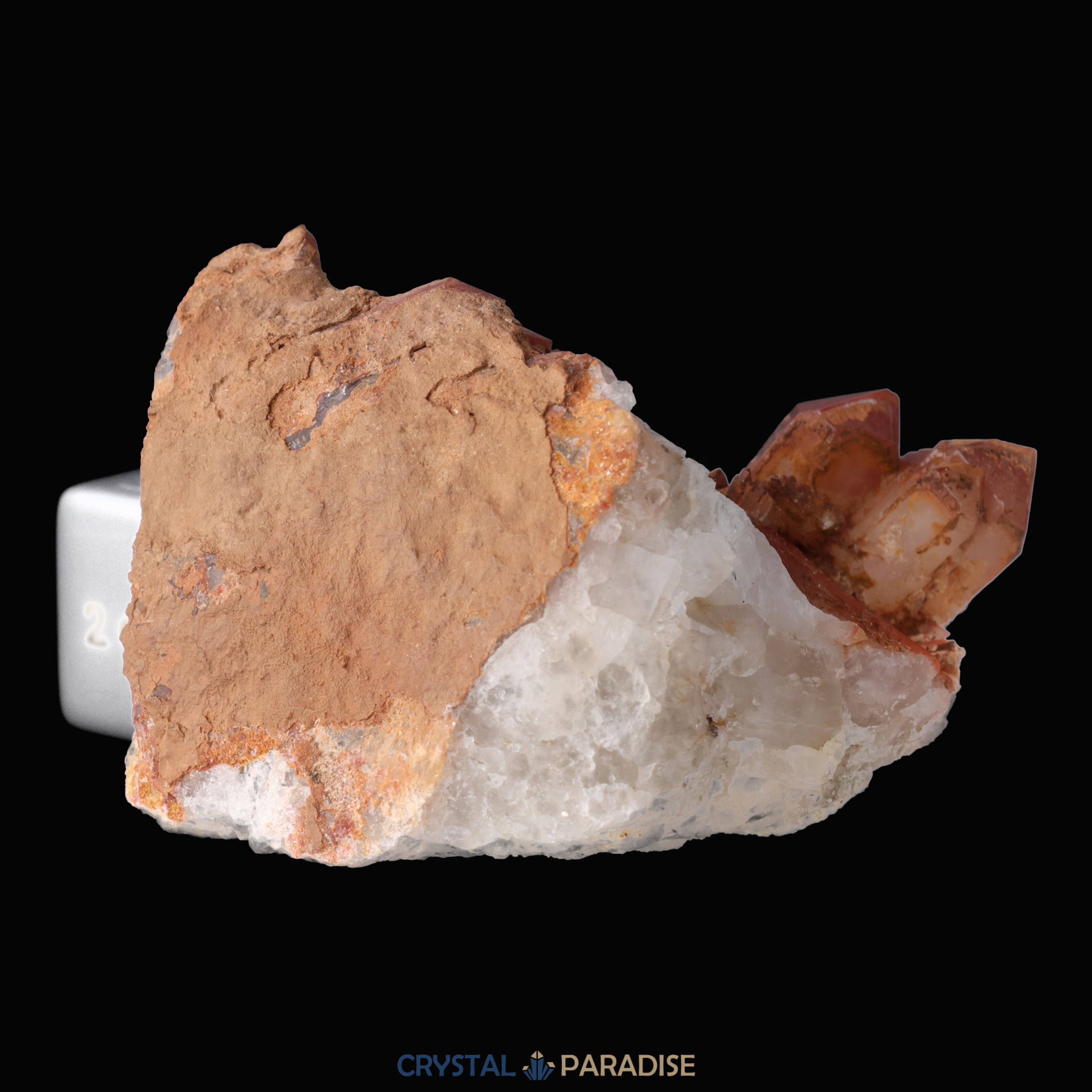 Hämatoid Quarz / Eisenkiesel Stufe aus Namibia (134g) – Ansicht 9