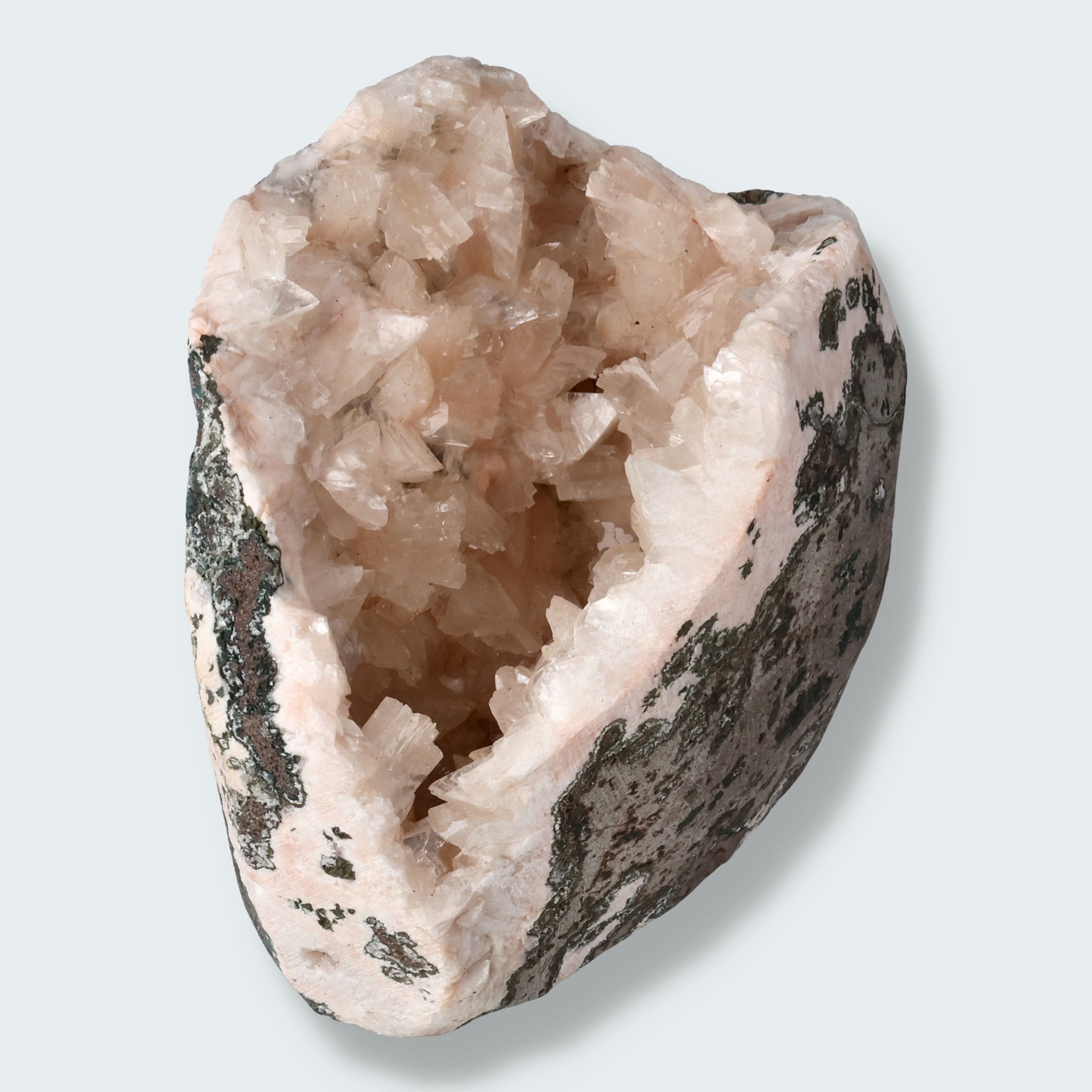Heulandit Euzeolit Geode aus Indien (297g) – Ansicht 2
