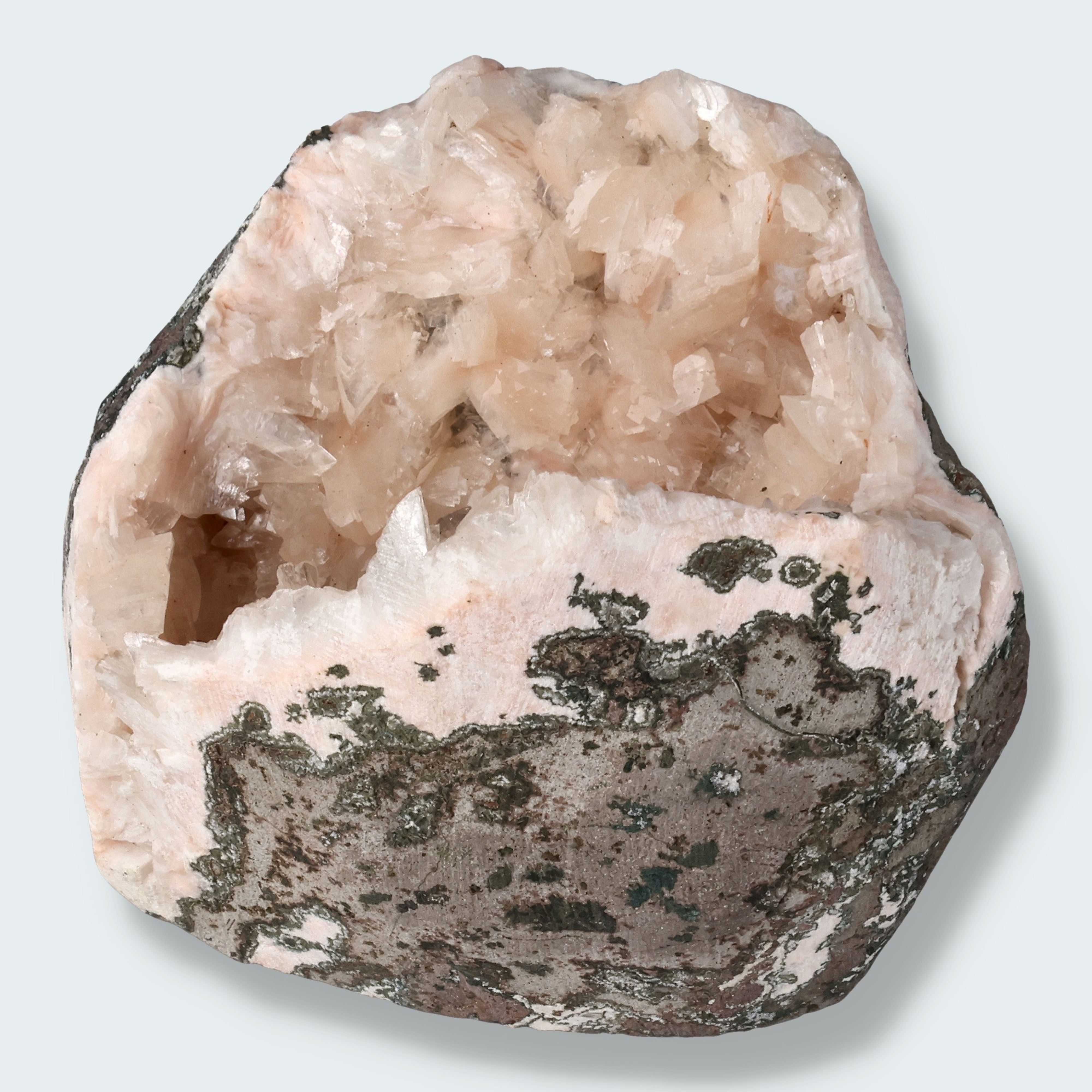 Heulandit Euzeolit Geode aus Indien (297g) – Ansicht 3