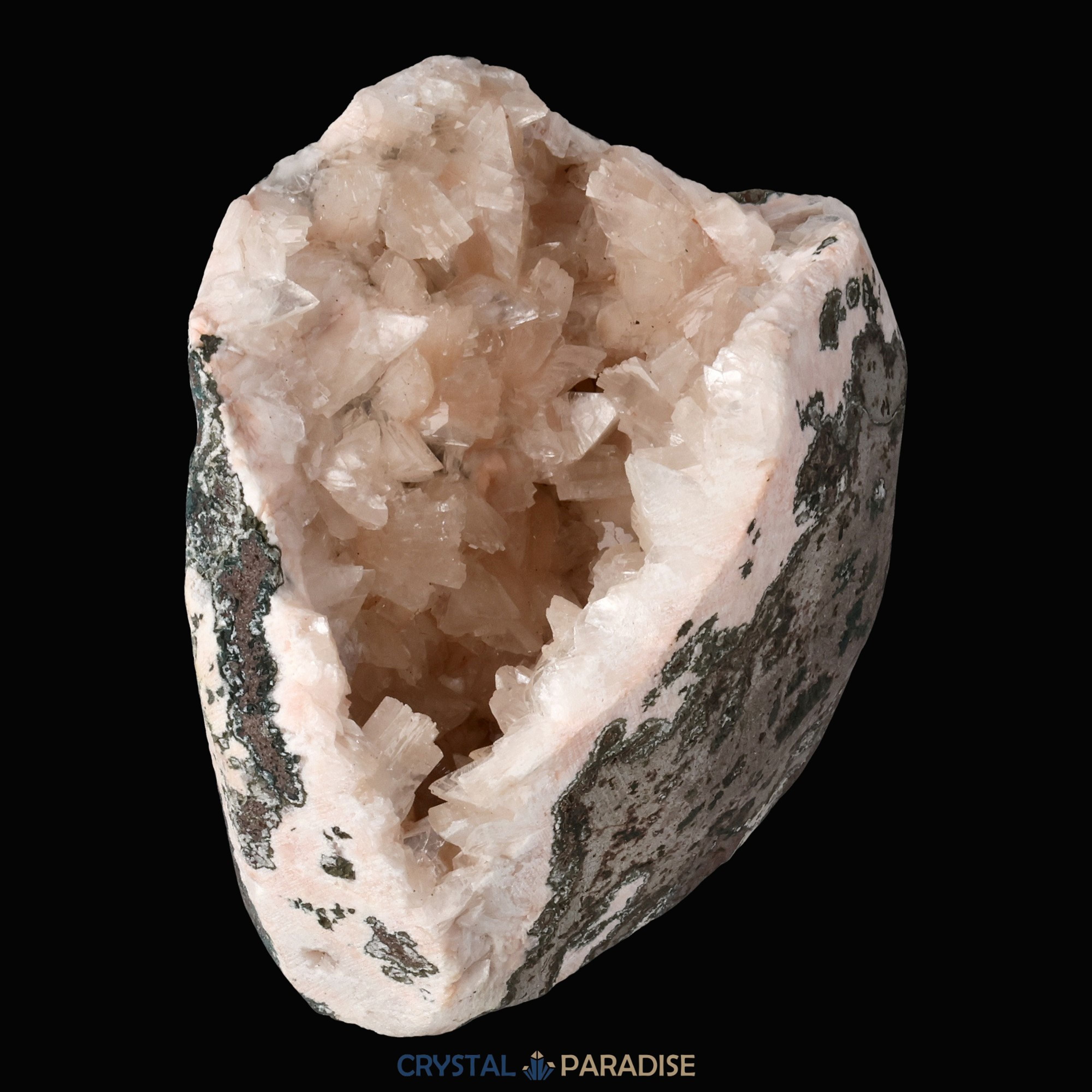 Heulandit Euzeolit Geode aus Indien (297g) – Ansicht 5