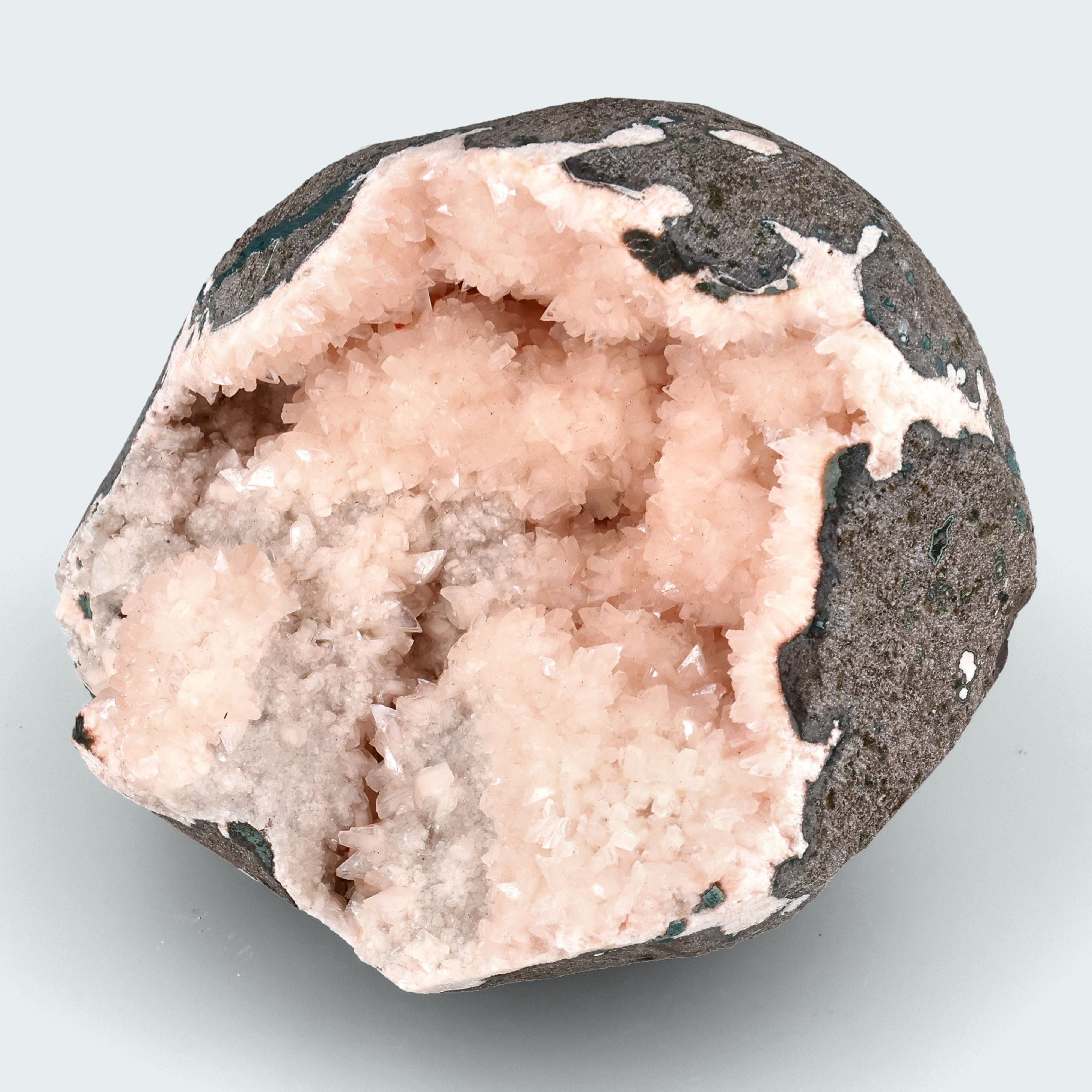 Heulandit Euzeolit Geode aus Indien (337g) – Ansicht 2