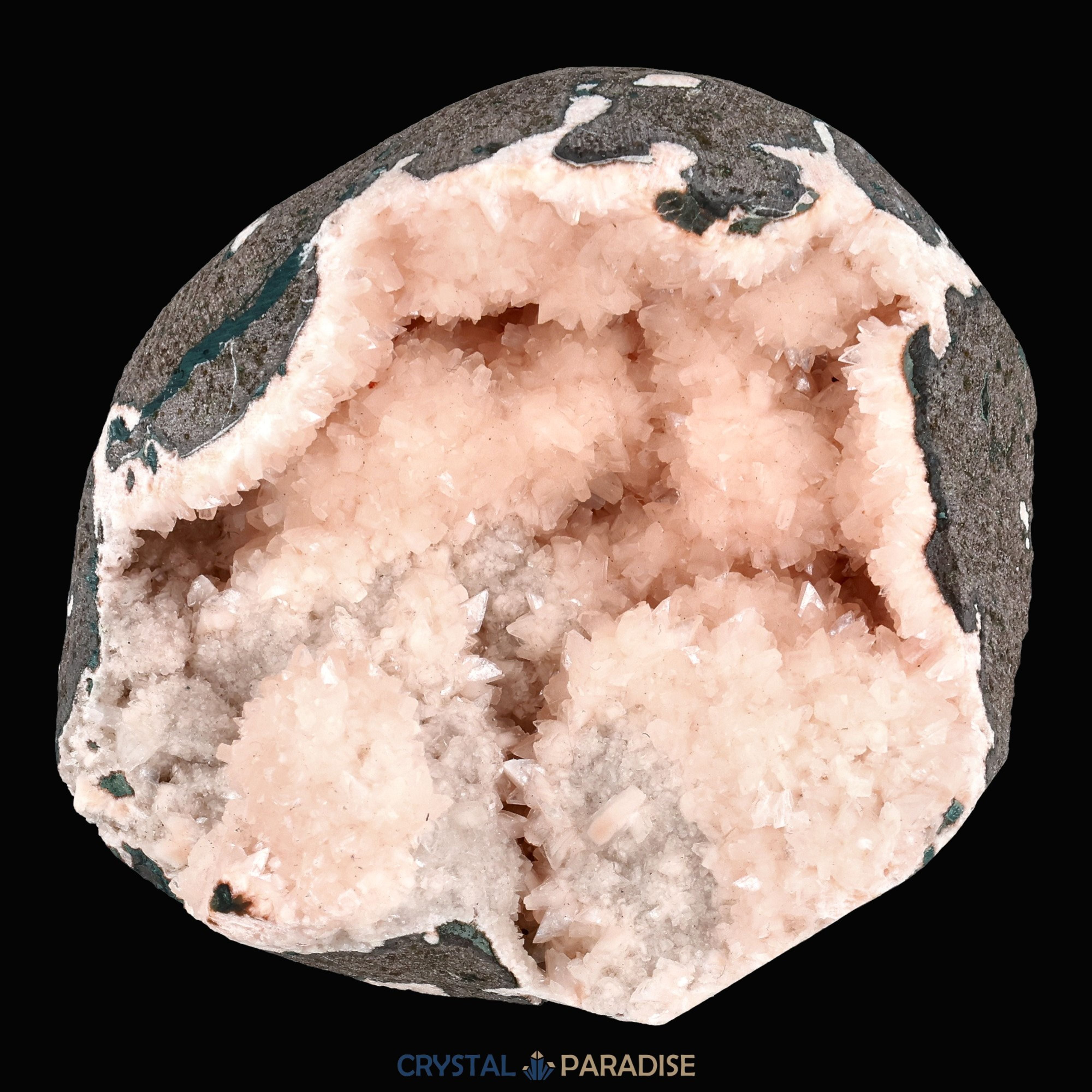 Heulandit Euzeolit Geode aus Indien (337g) – Ansicht 4