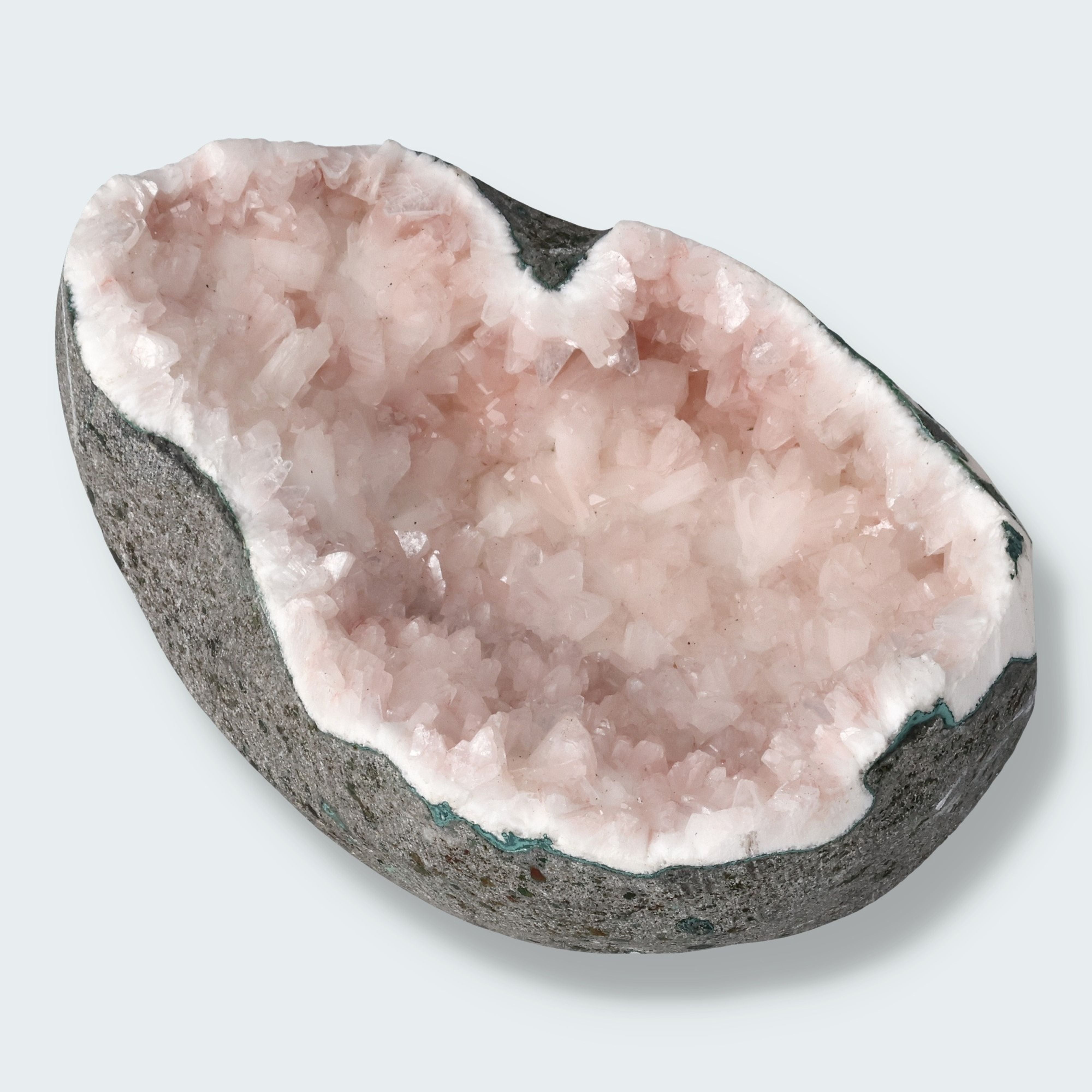 Heulandit Euzeolit Geode aus Indien (380g) – Ansicht 2