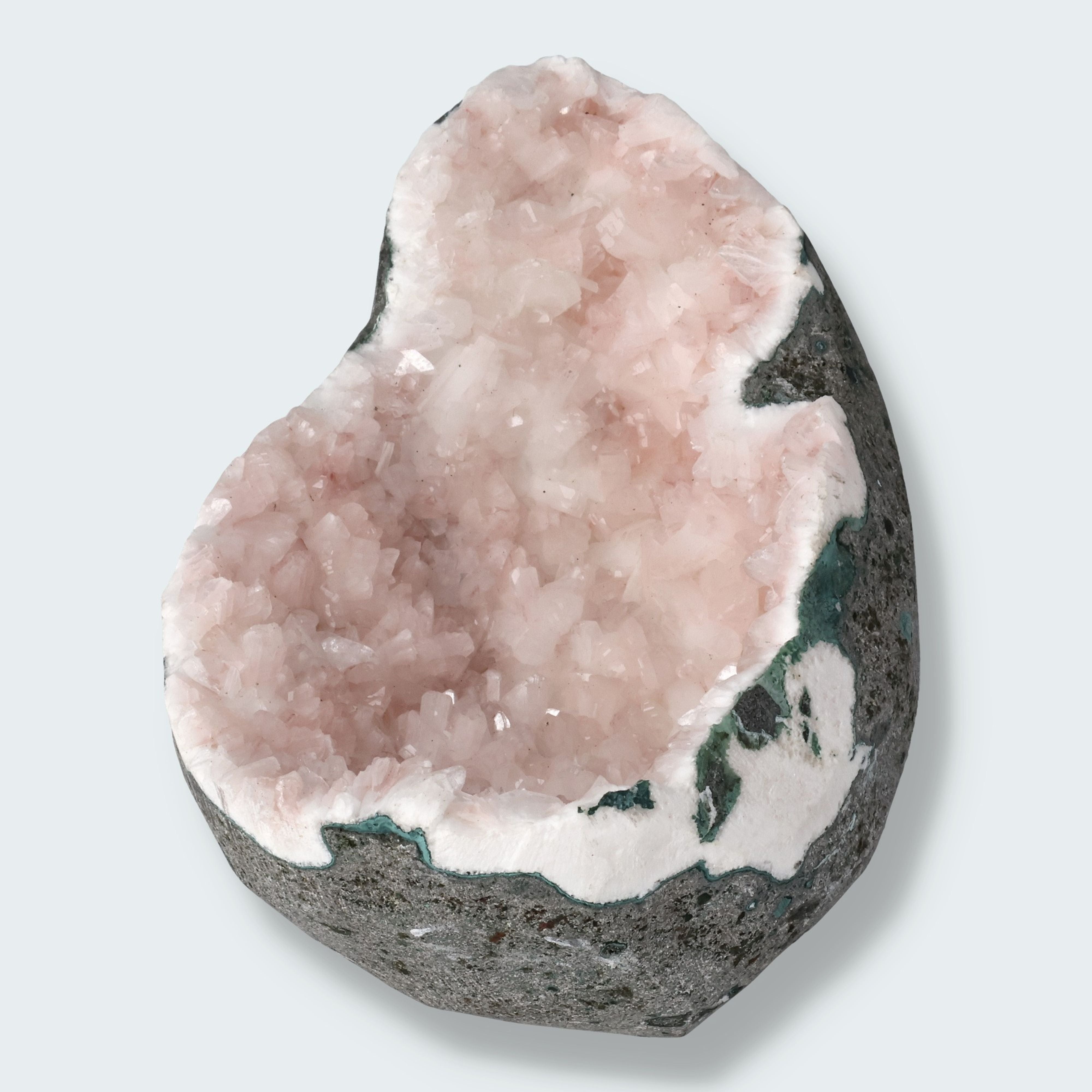 Heulandit Euzeolit Geode aus Indien (380g) – Ansicht 3