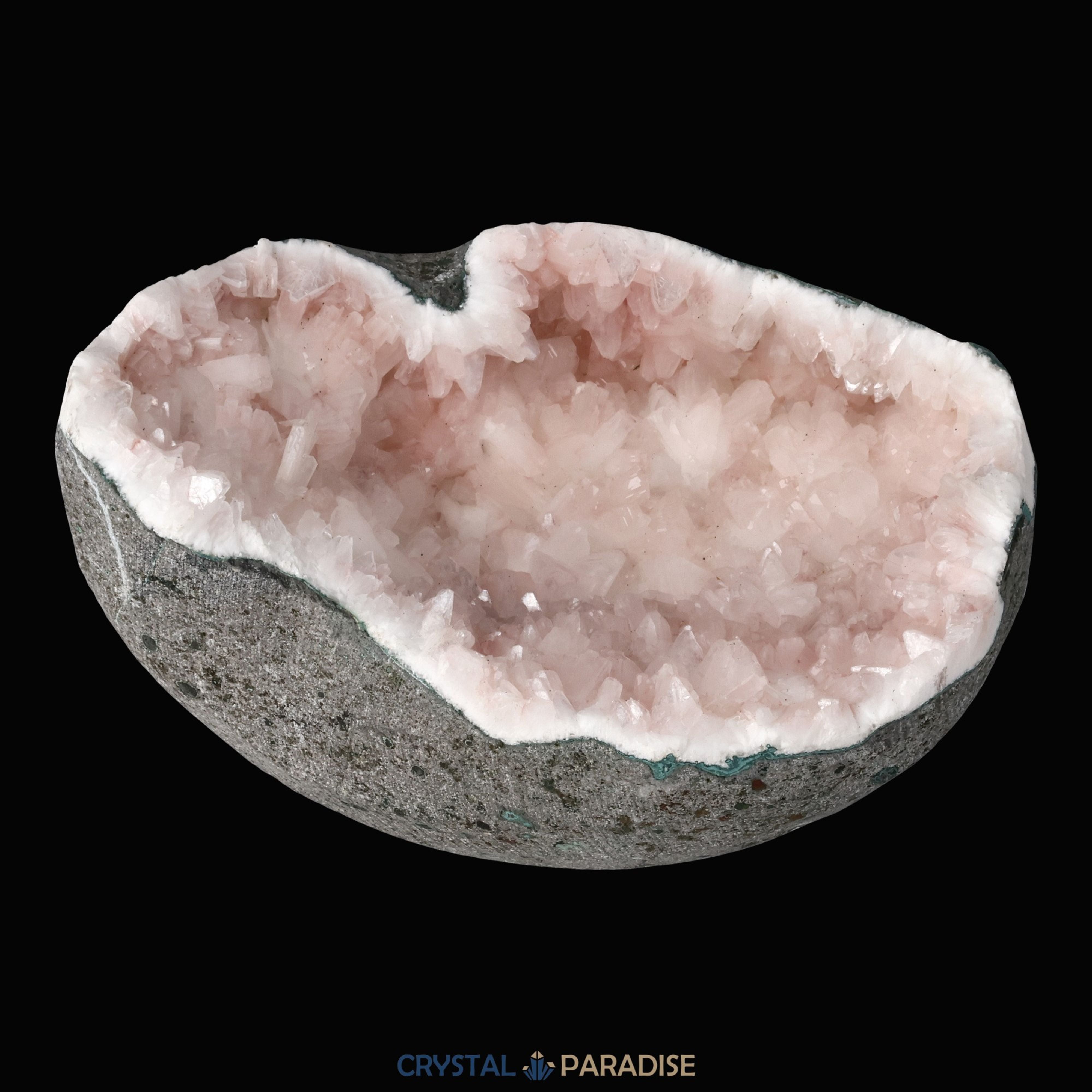 Heulandit Euzeolit Geode aus Indien (380g) – Ansicht 4