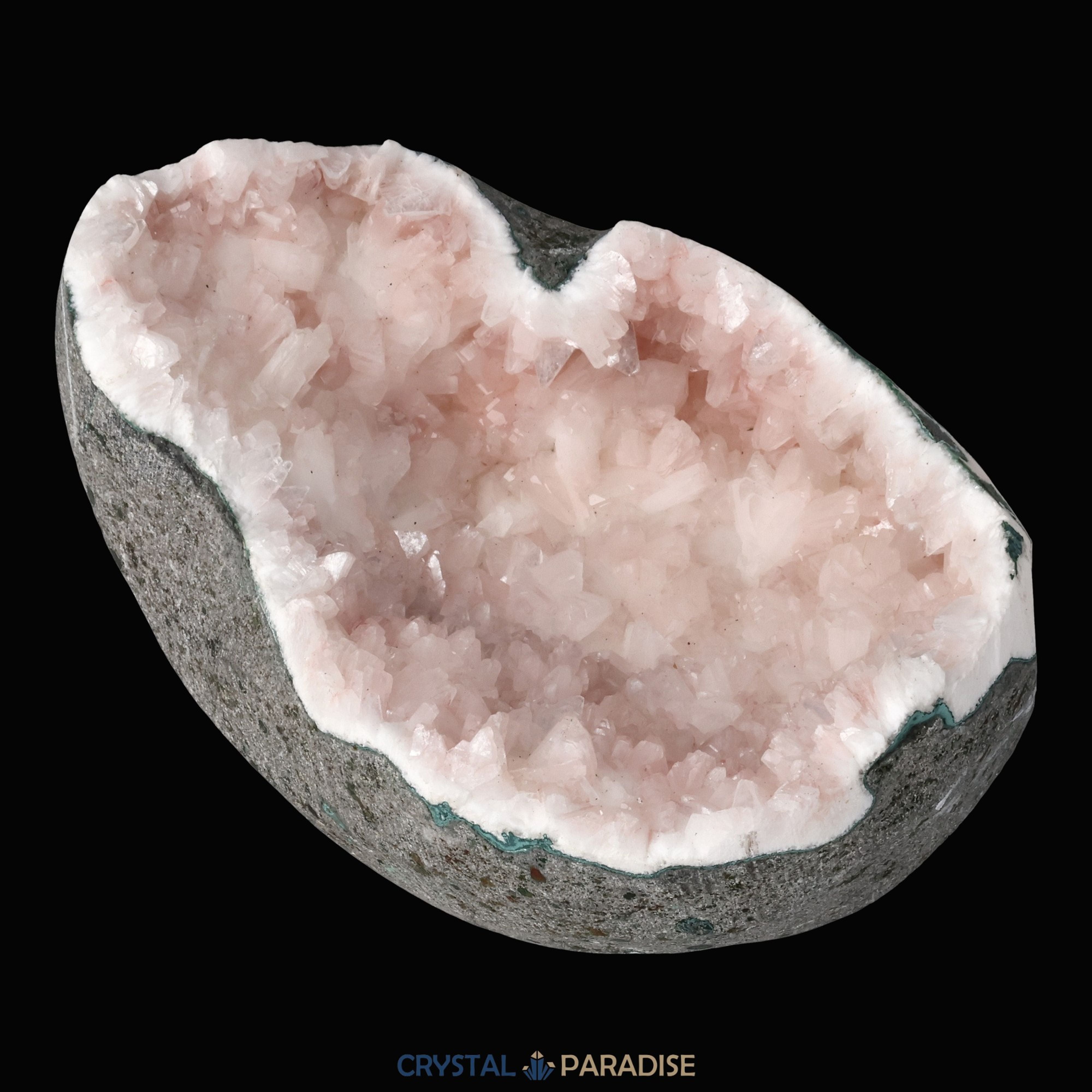 Heulandit Euzeolit Geode aus Indien (380g) – Ansicht 5