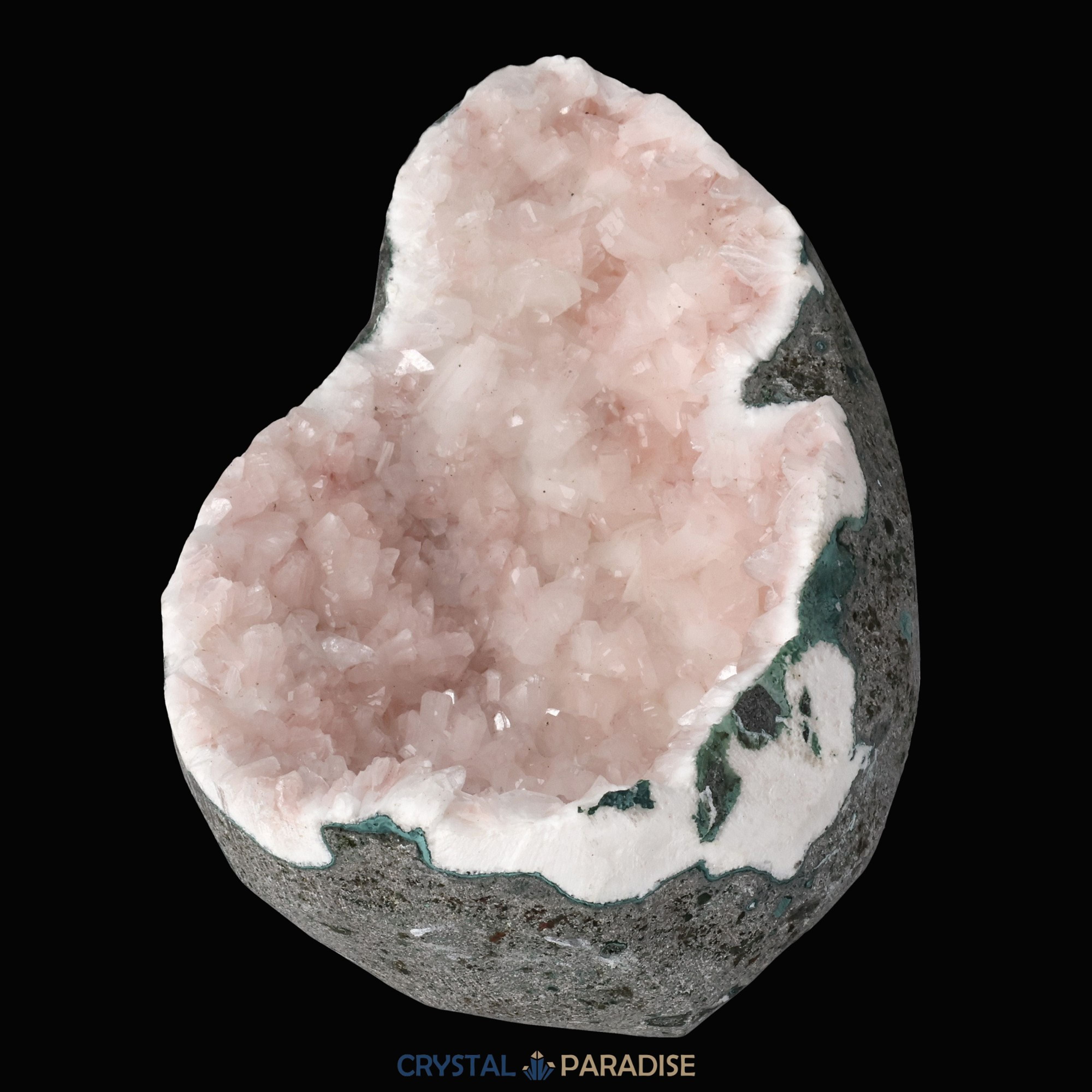 Heulandit Euzeolit Geode aus Indien (380g) – Ansicht 6