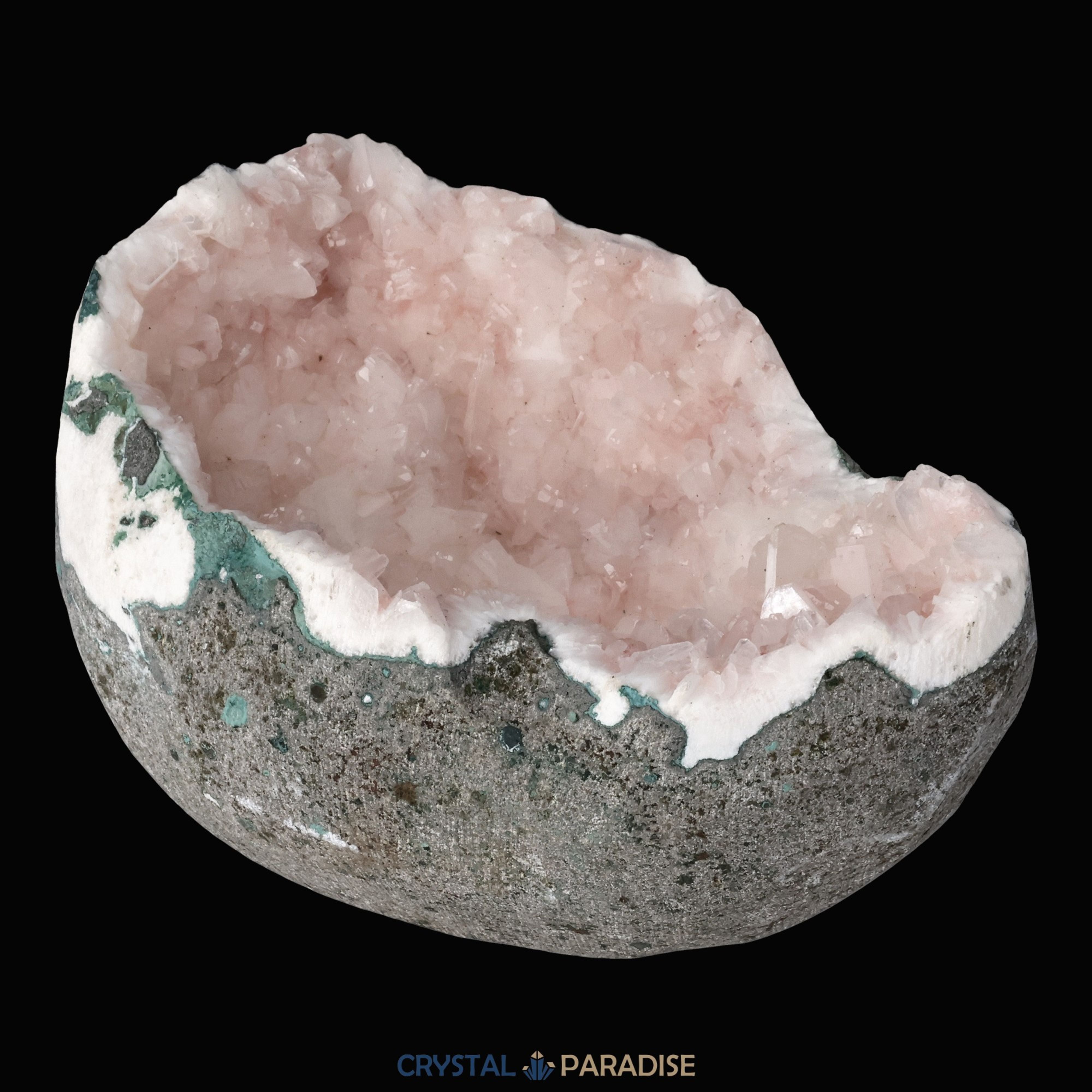 Heulandit Euzeolit Geode aus Indien (380g) – Ansicht 8