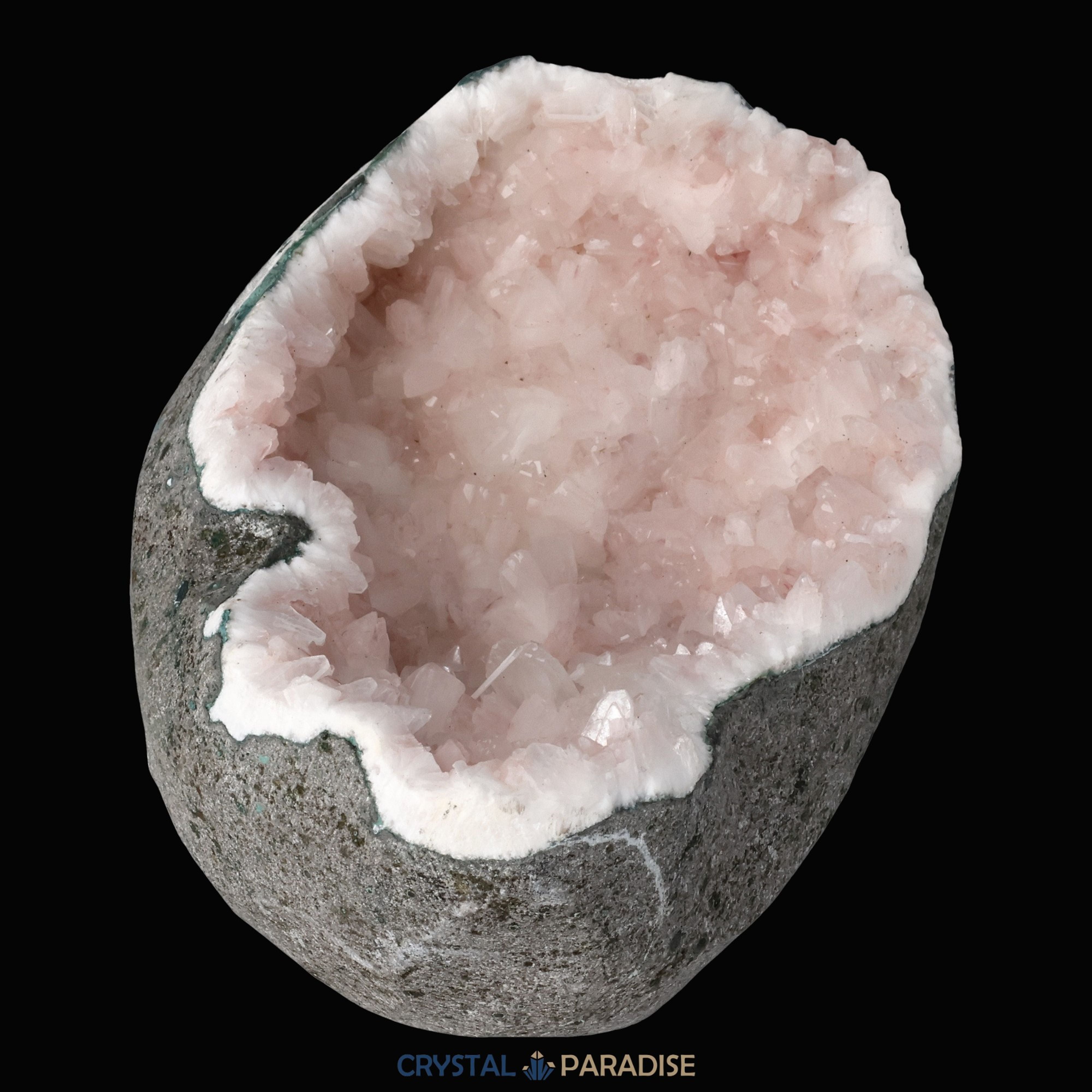 Heulandit Euzeolit Geode aus Indien (380g) – Ansicht 9