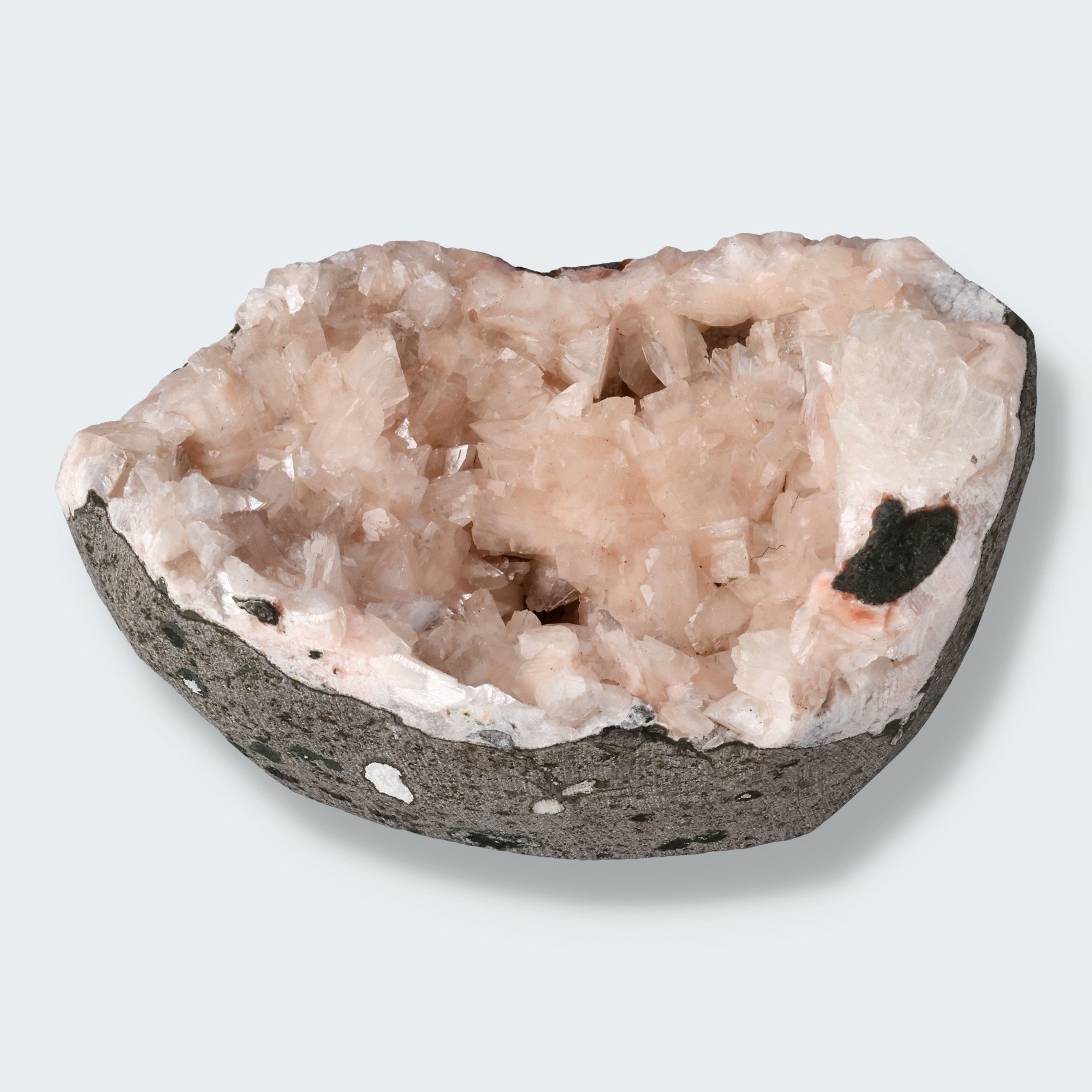 Heulandit Euzeolit Geode aus Indien (387g) – Ansicht 3