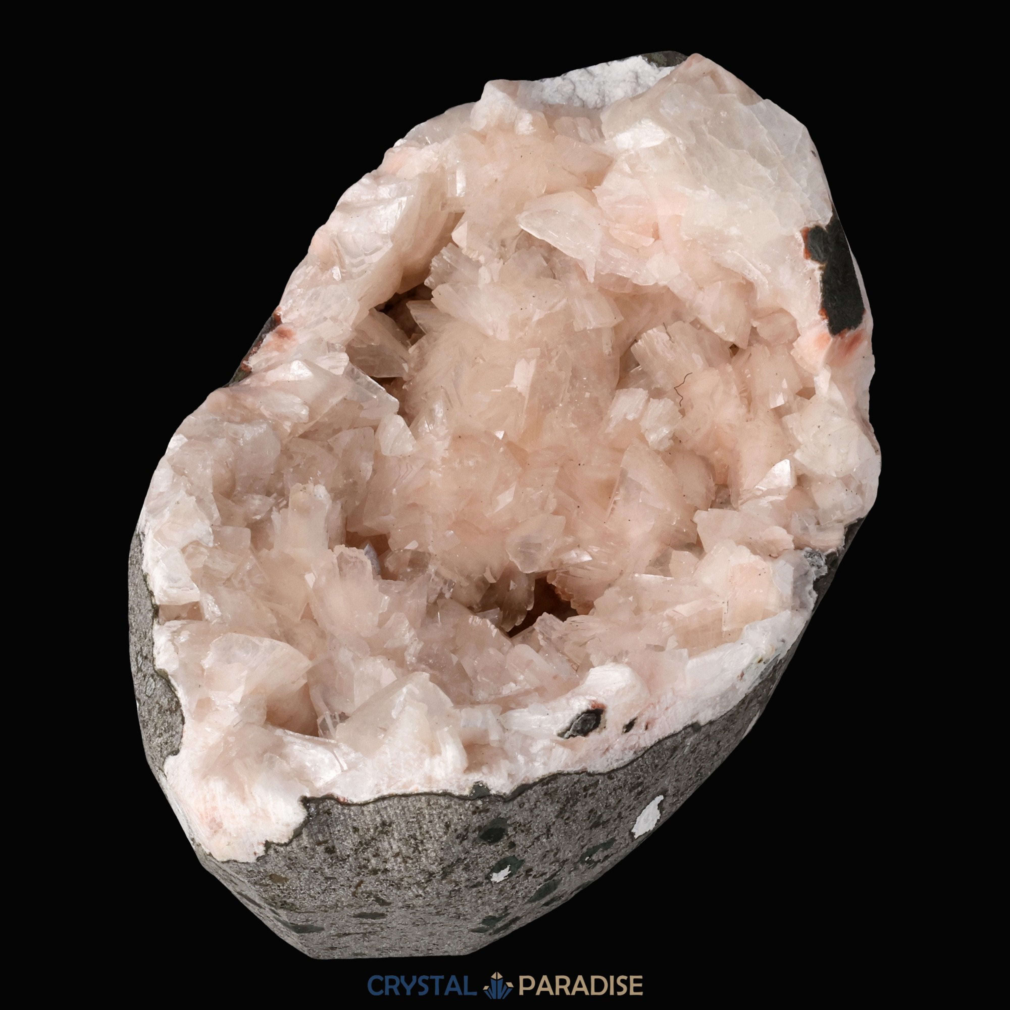 Heulandit Euzeolit Geode aus Indien (387g) – Ansicht 5