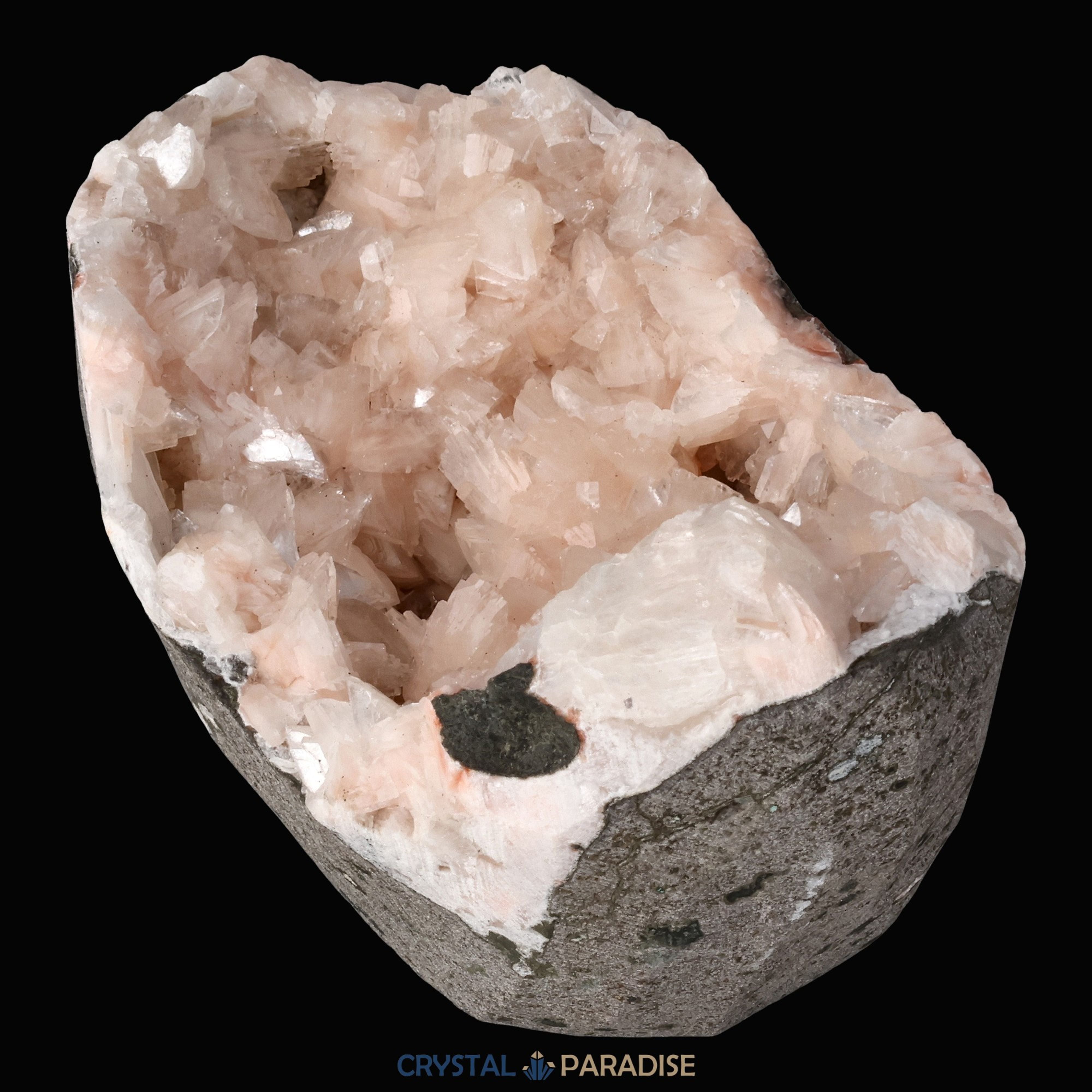 Heulandit Euzeolit Geode aus Indien (387g) – Ansicht 7