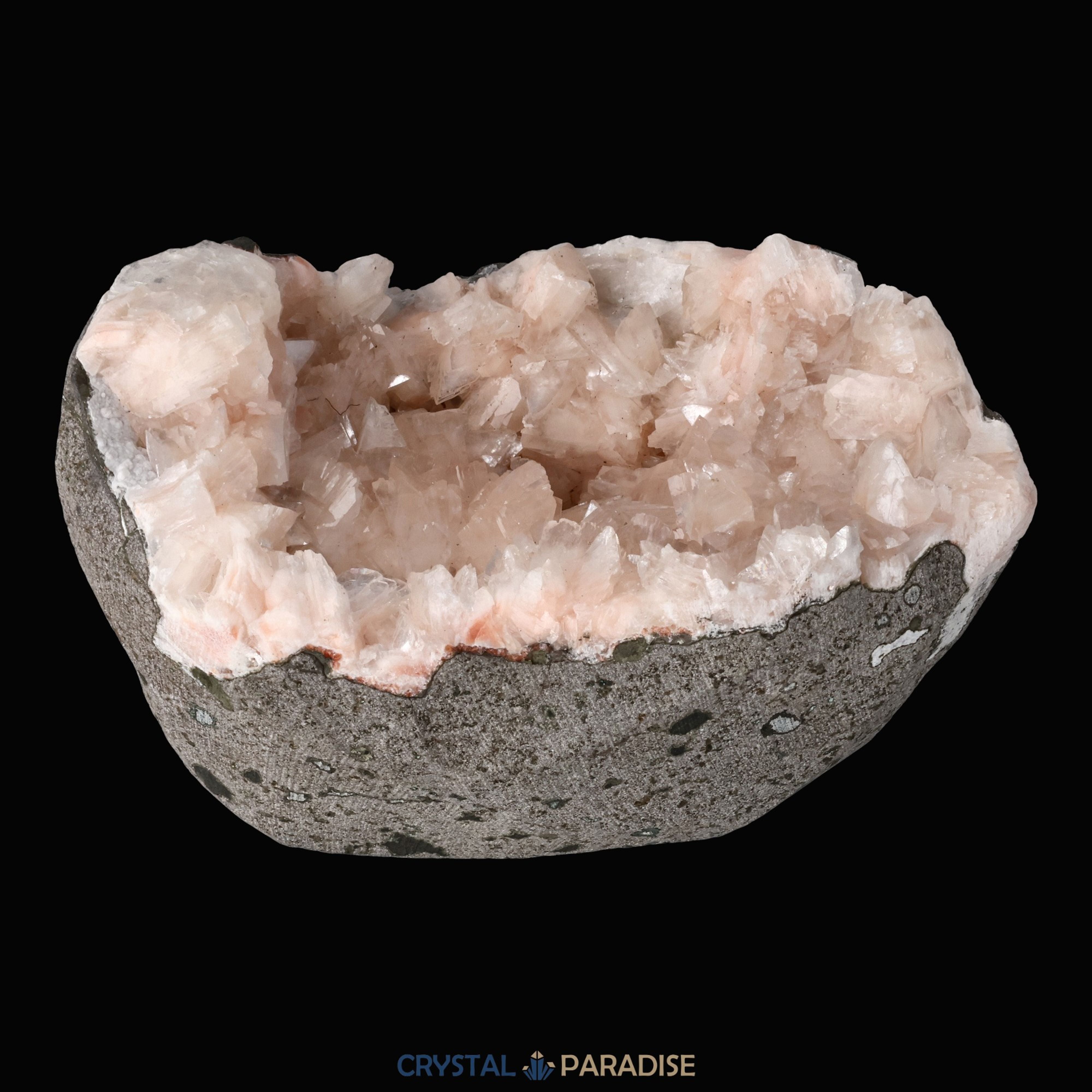 Heulandit Euzeolit Geode aus Indien (387g) – Ansicht 9