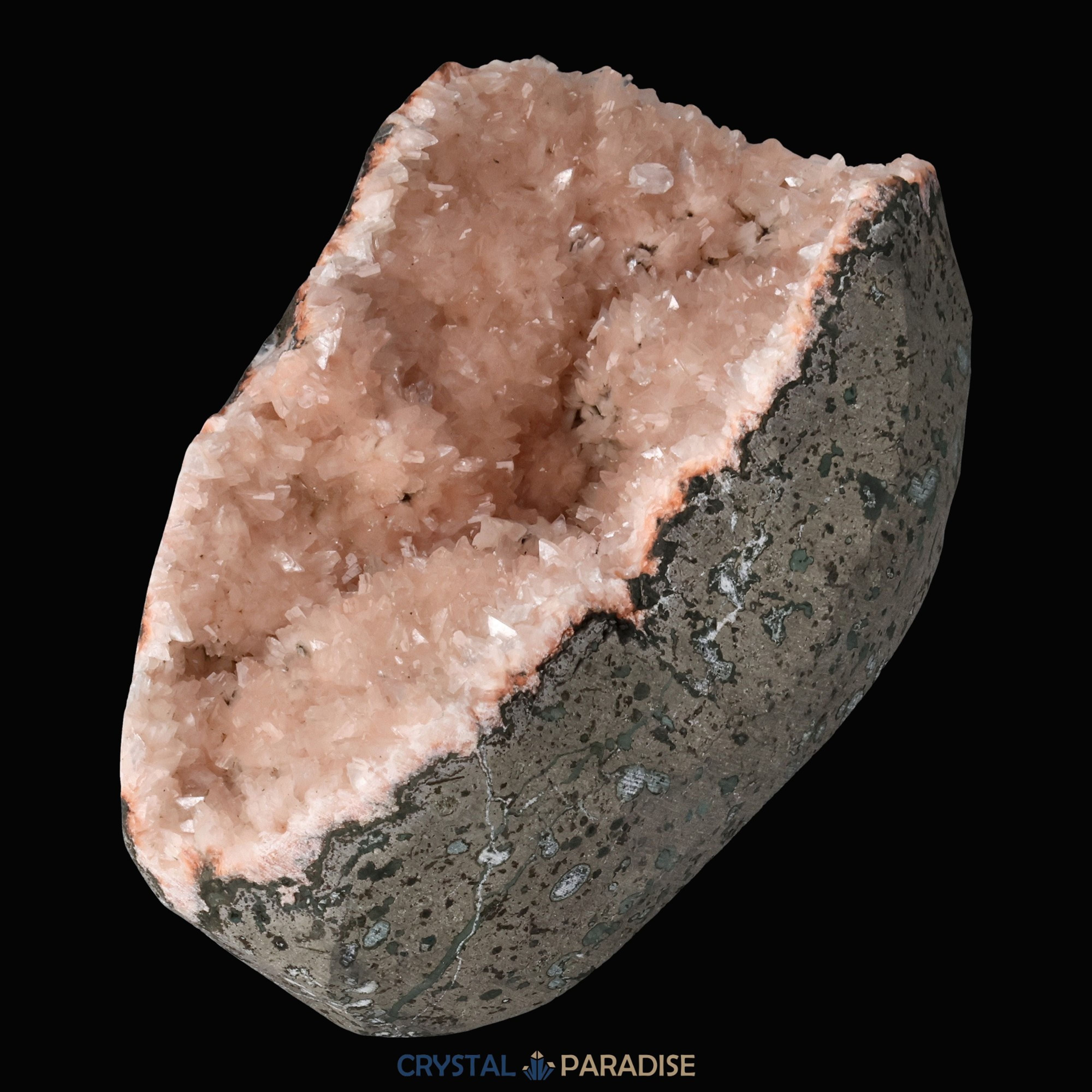 Heulandit Euzeolit Geode aus Indien (483g) – Ansicht 5