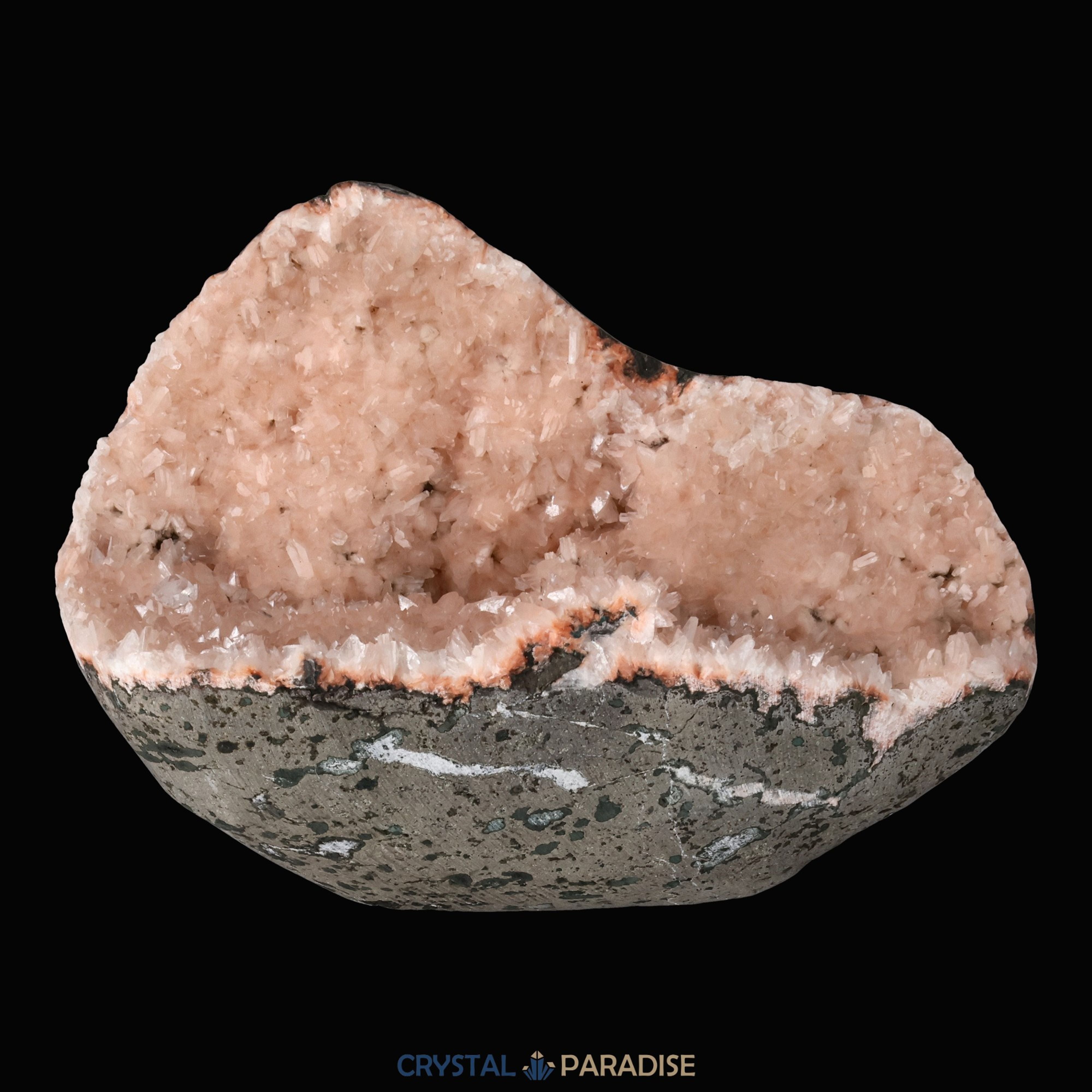 Heulandit Euzeolit Geode aus Indien (483g) – Ansicht 9