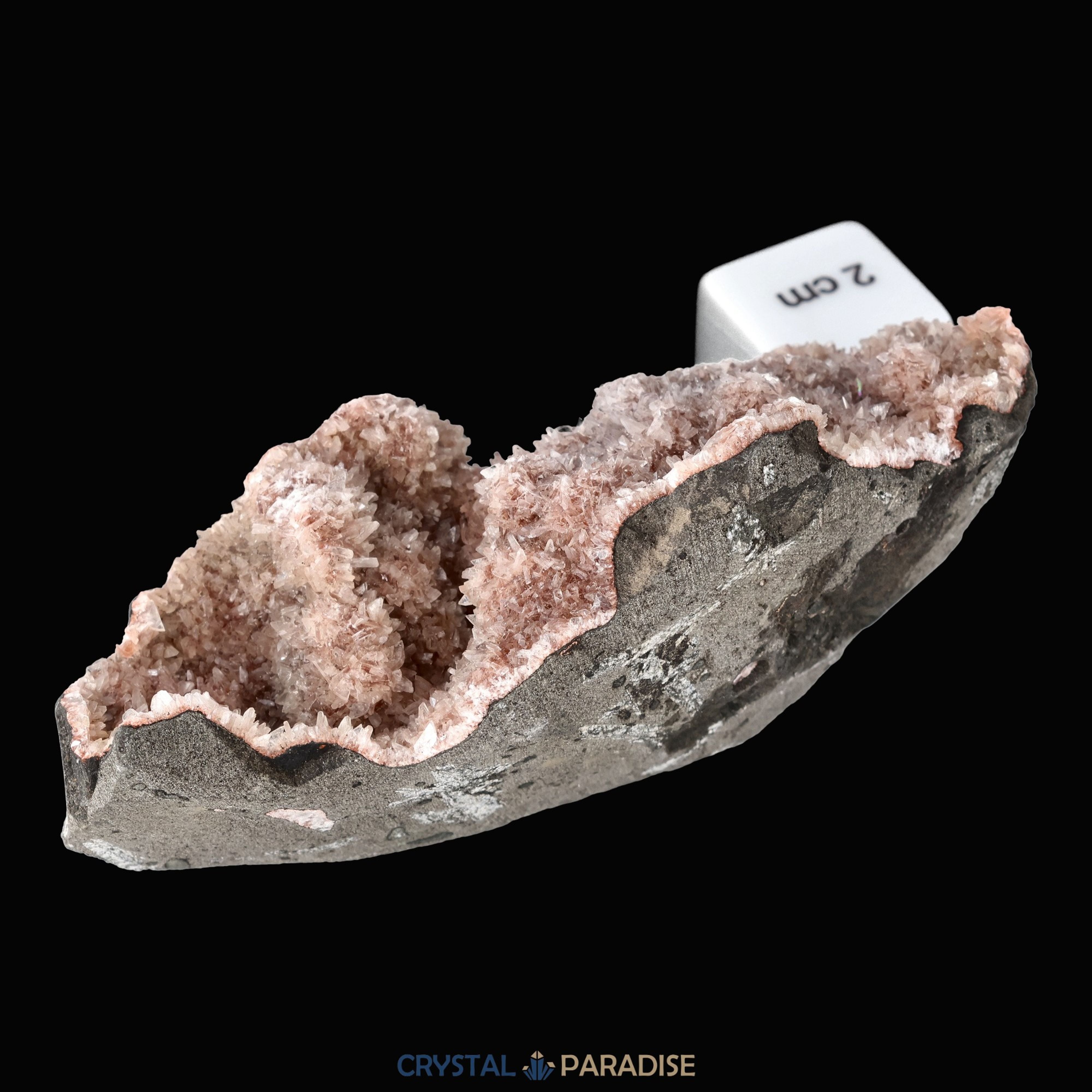 Heulandit Euzeolit Geode mit Stilbit aus Indien (178g) – Ansicht 8