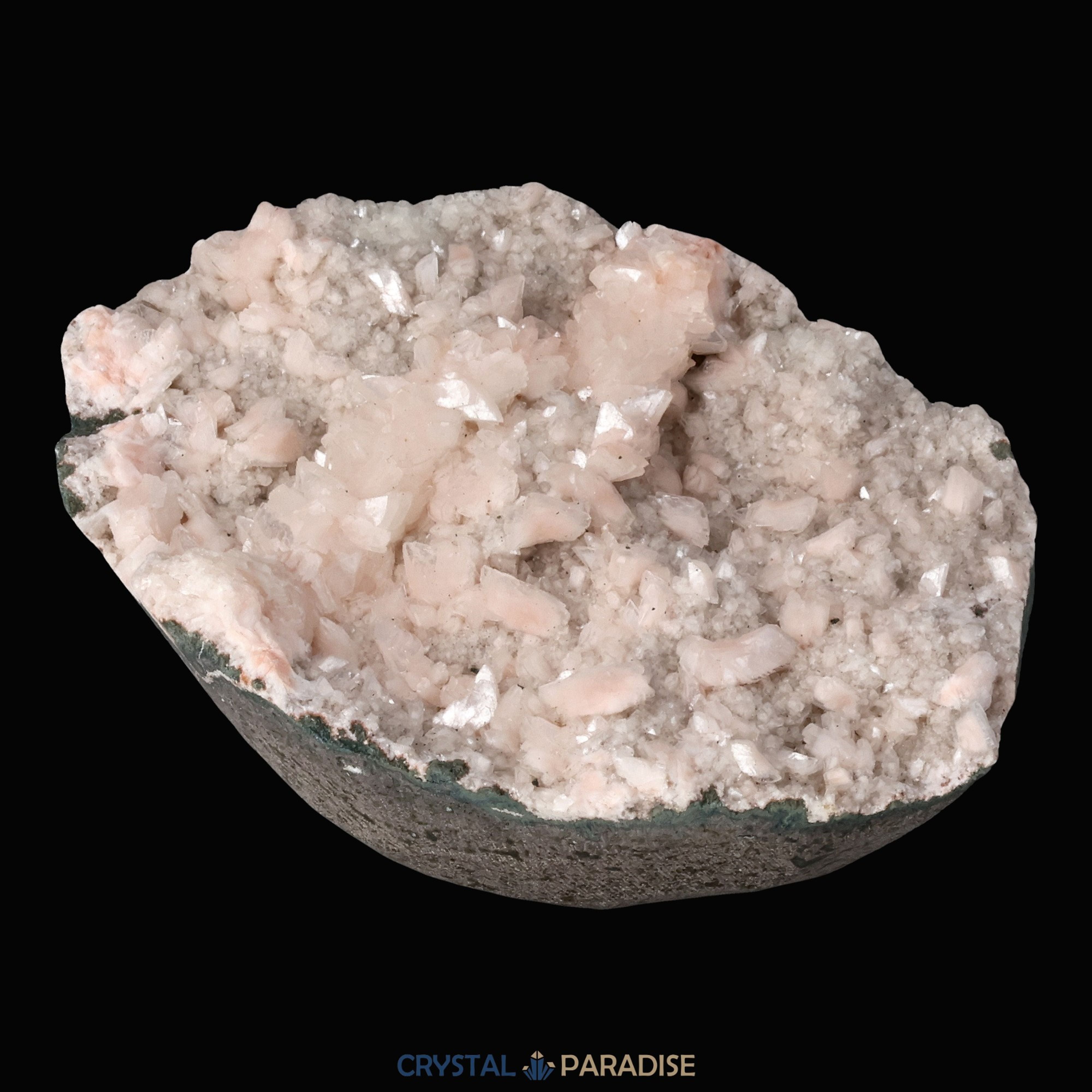 Heulandit Euzeolit Geoden aus Indien (406g) – Ansicht 5