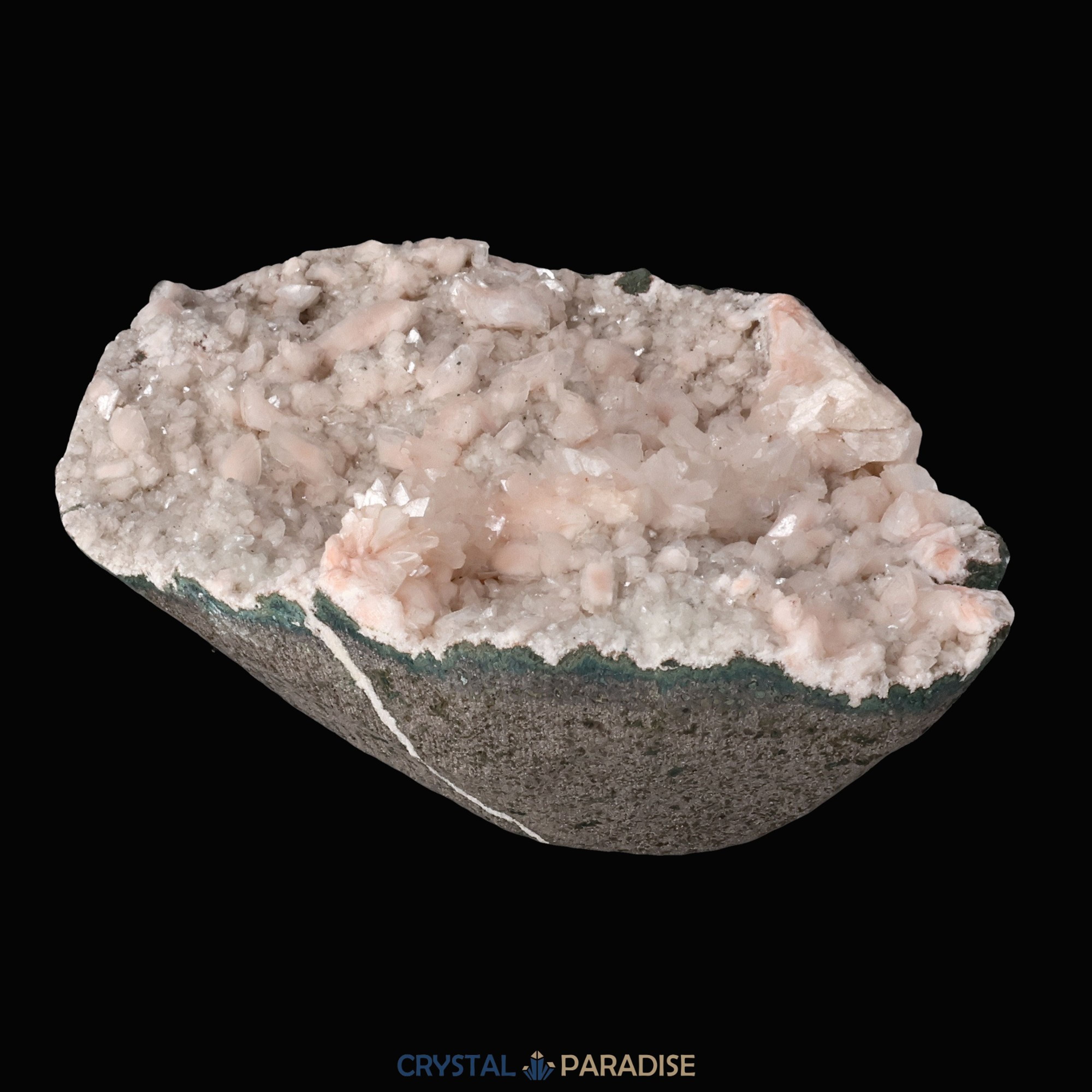 Heulandit Euzeolit Geoden aus Indien (406g) – Ansicht 8