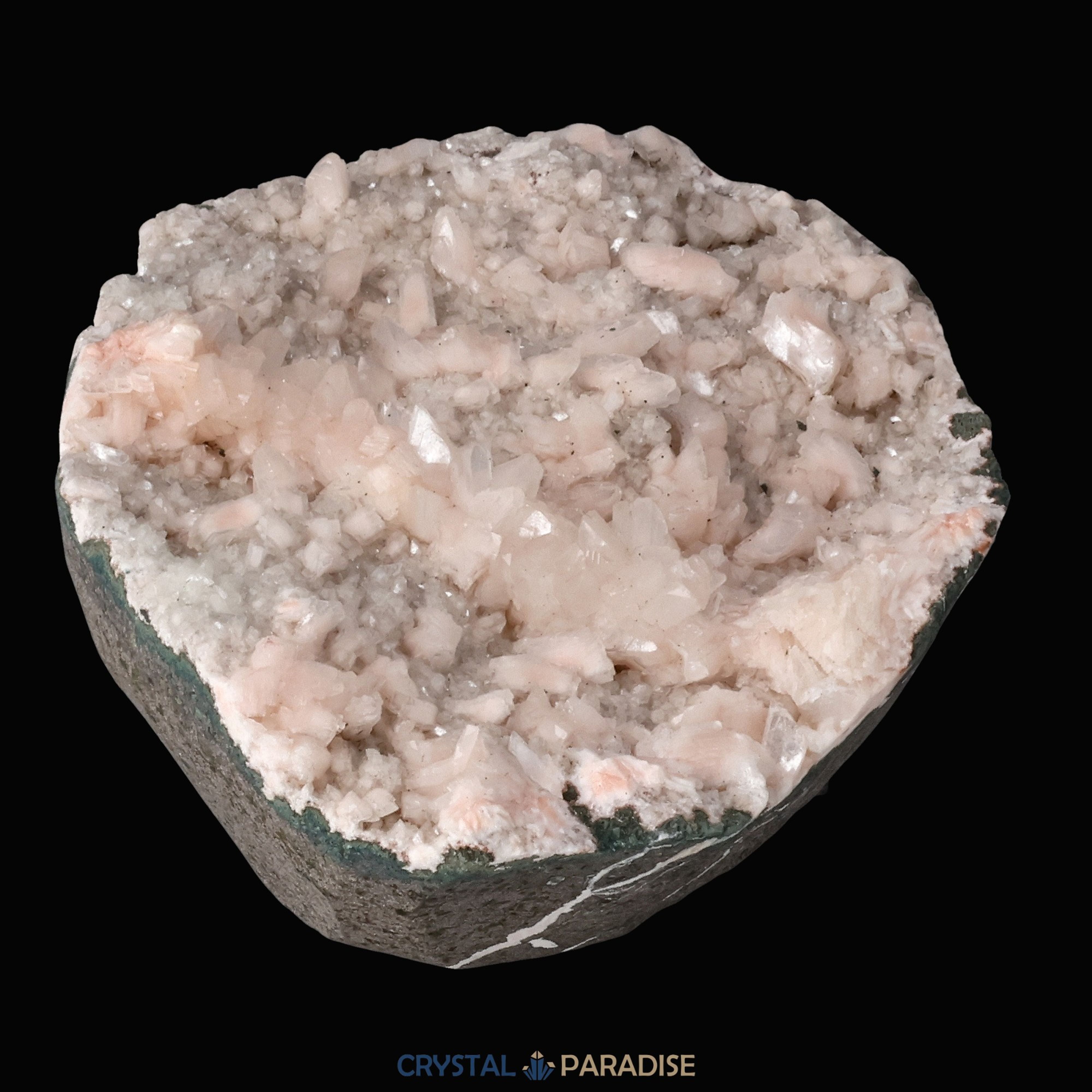 Heulandit Euzeolit Geoden aus Indien (406g) – Ansicht 9