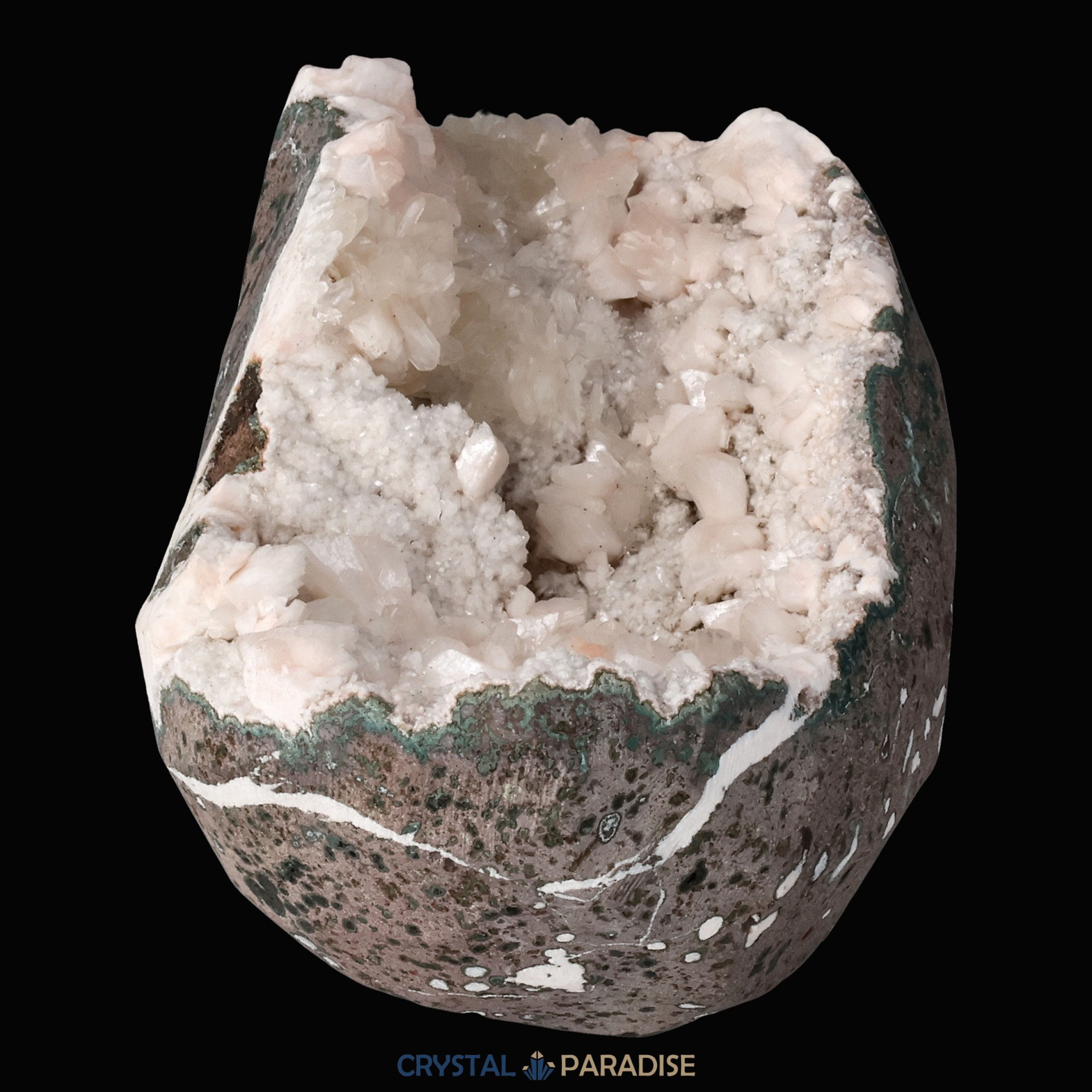 Heulandit Euzeolit Geoden aus Indien (534g) – Ansicht 6