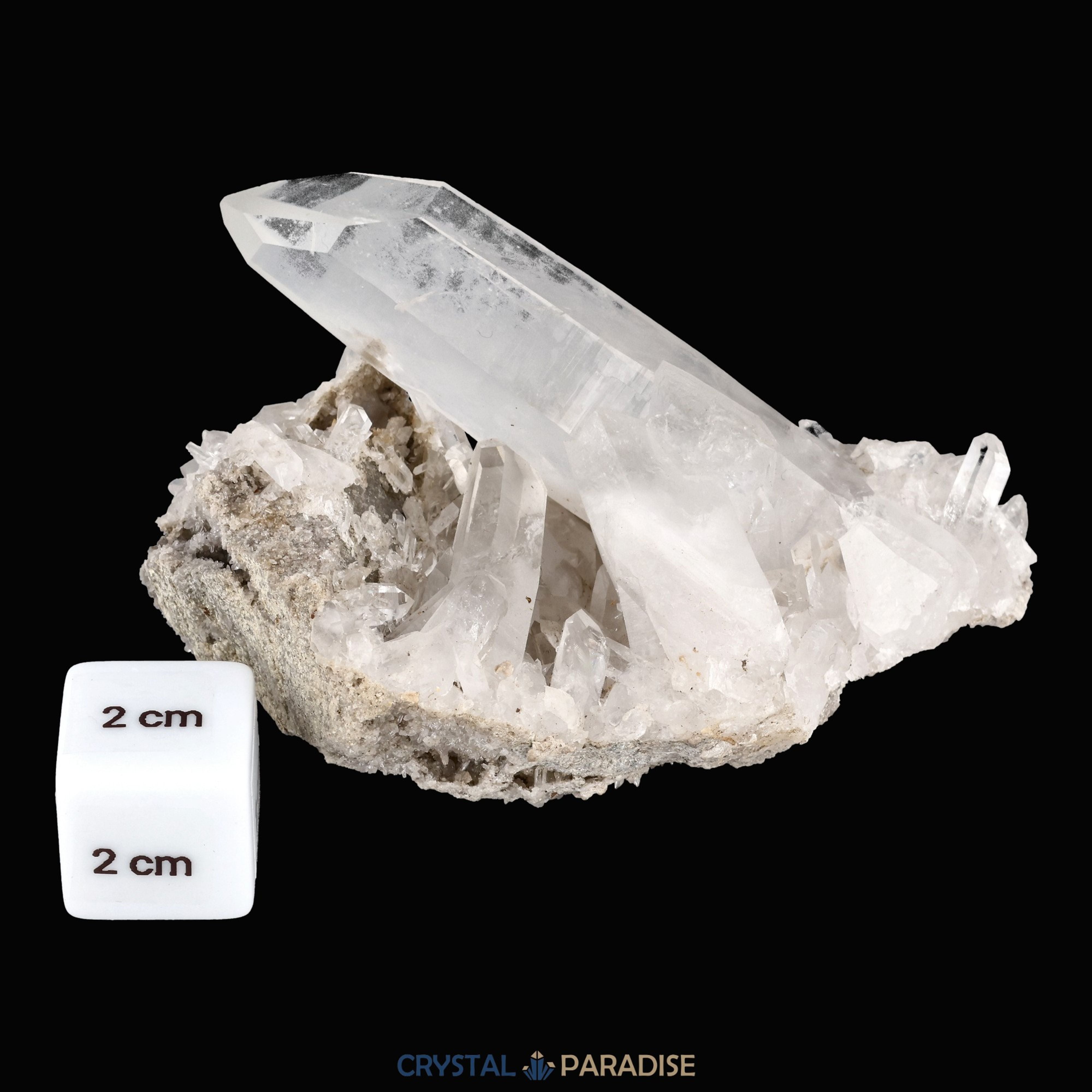 Himalaya Quarz (Bergkristall) aus dem Skardu Tal in Pakistan (190g) – Ansicht 5