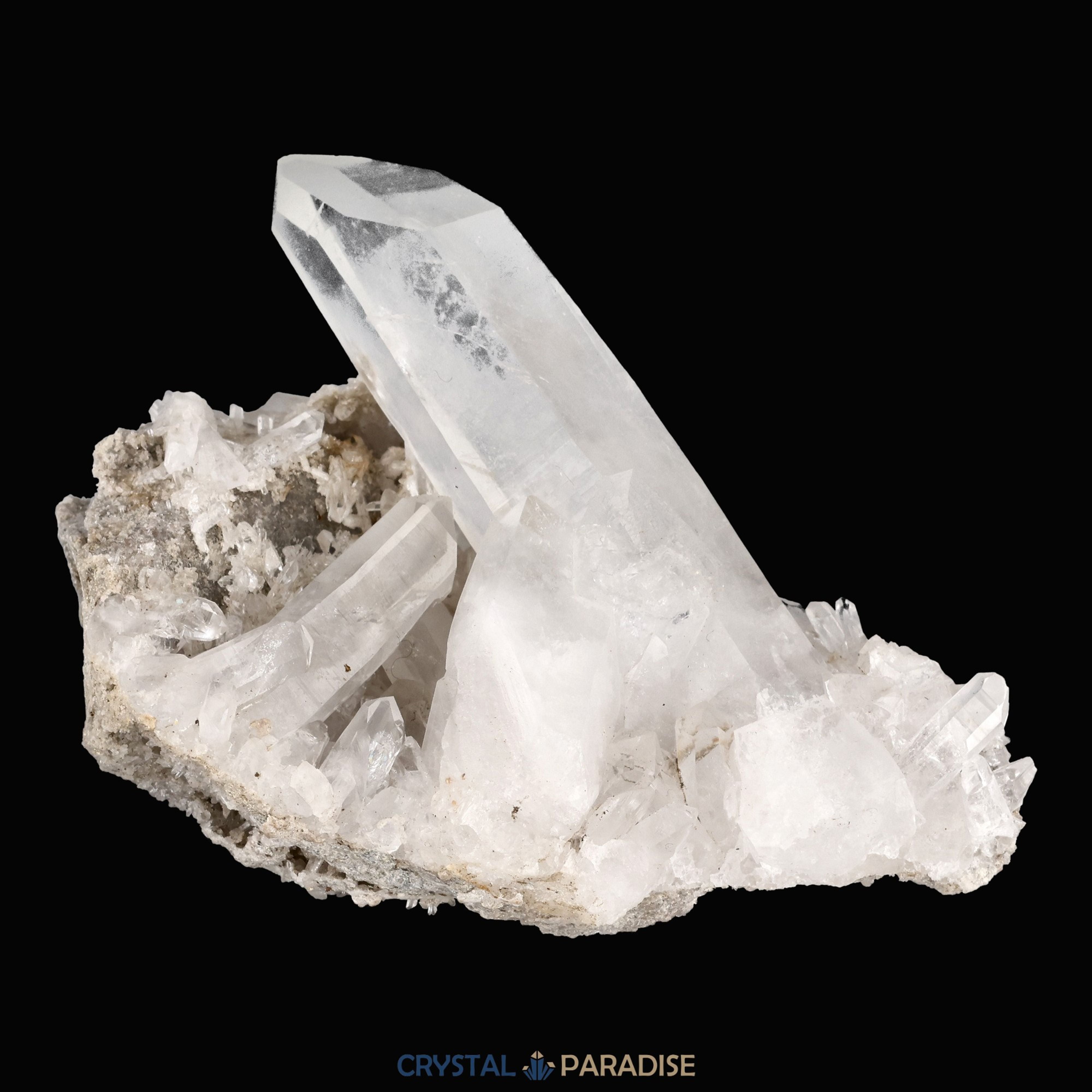 Himalaya Quarz (Bergkristall) aus dem Skardu Tal in Pakistan (190g) – Ansicht 6