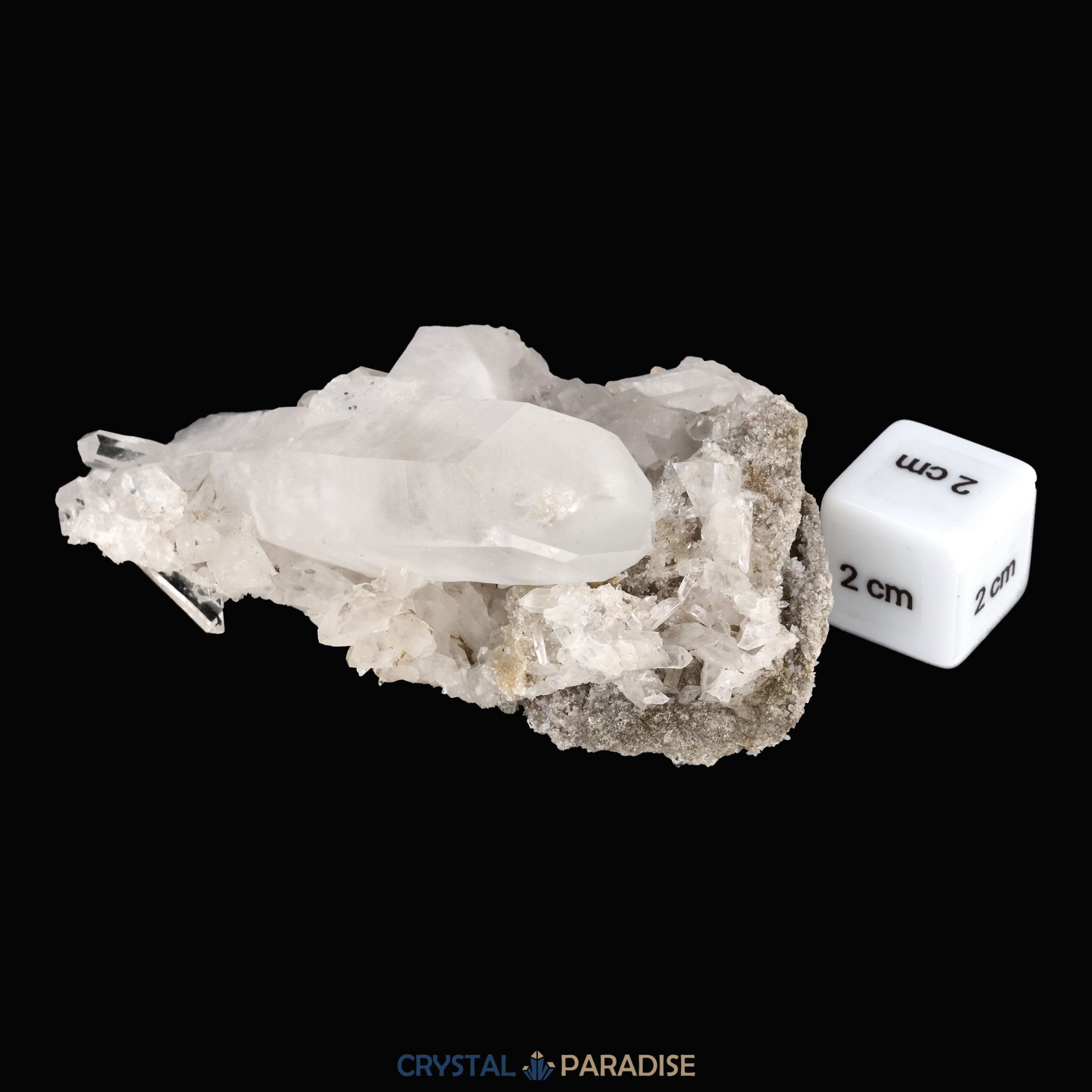 Himalaya Quarz (Bergkristall) aus dem Skardu Tal in Pakistan (190g) – Ansicht 9
