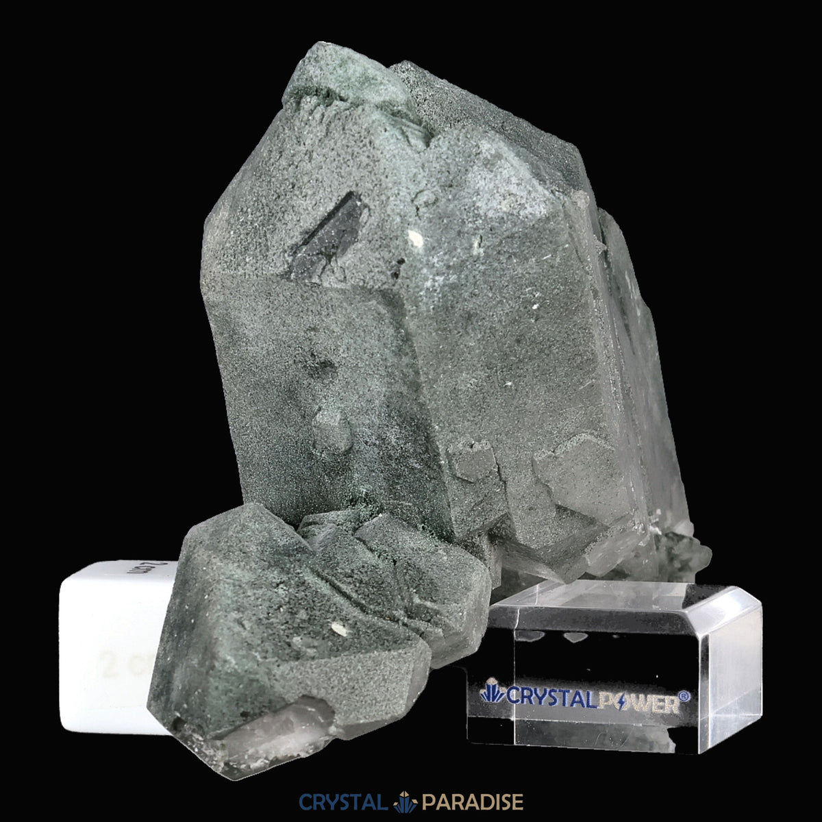 Himalaya Quarz mit Adular aus Kashmir (570g) – Ansicht 4