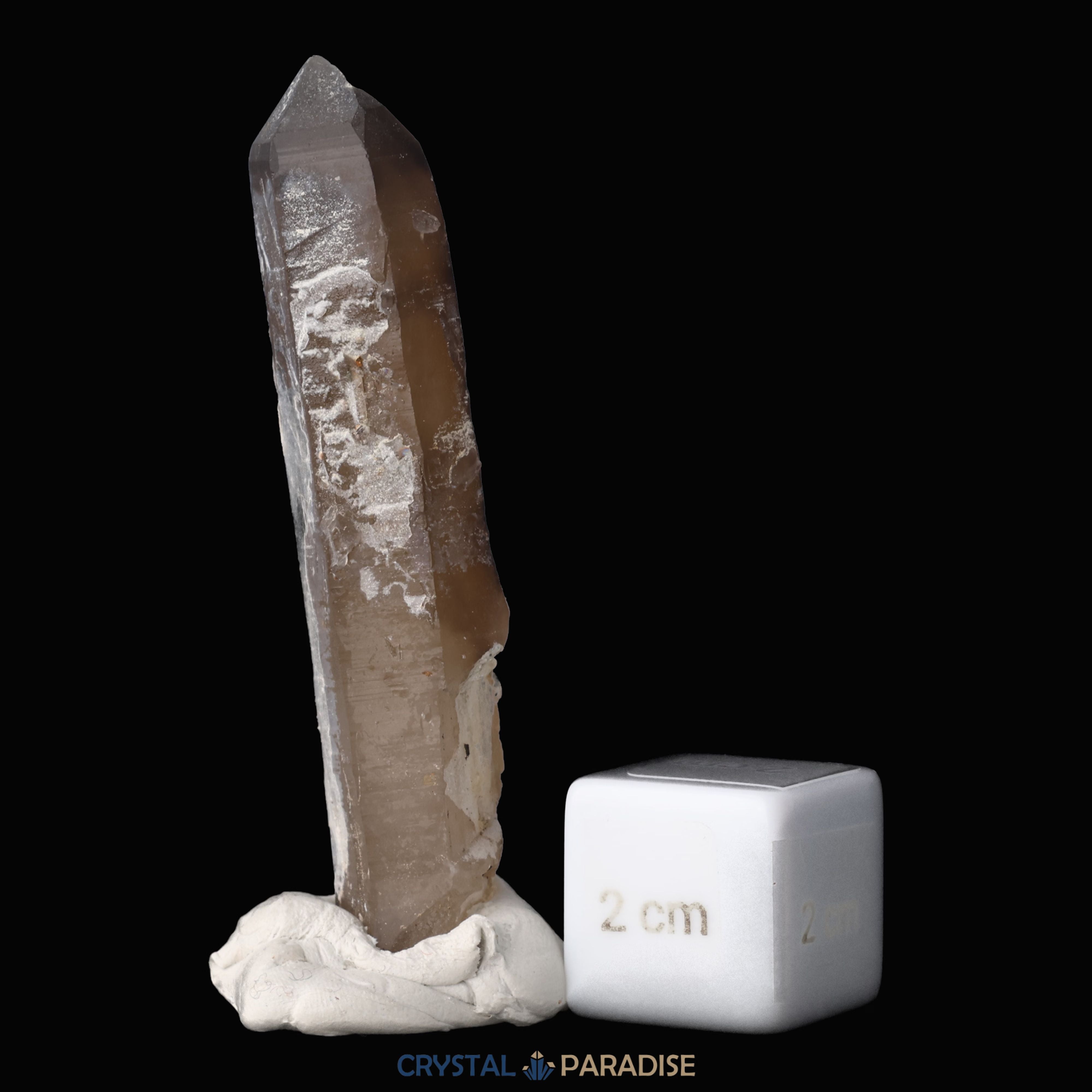 Hyalith  (UV Reaktiv) und Rauchquarz aus Namibia (31g) – Ansicht 10