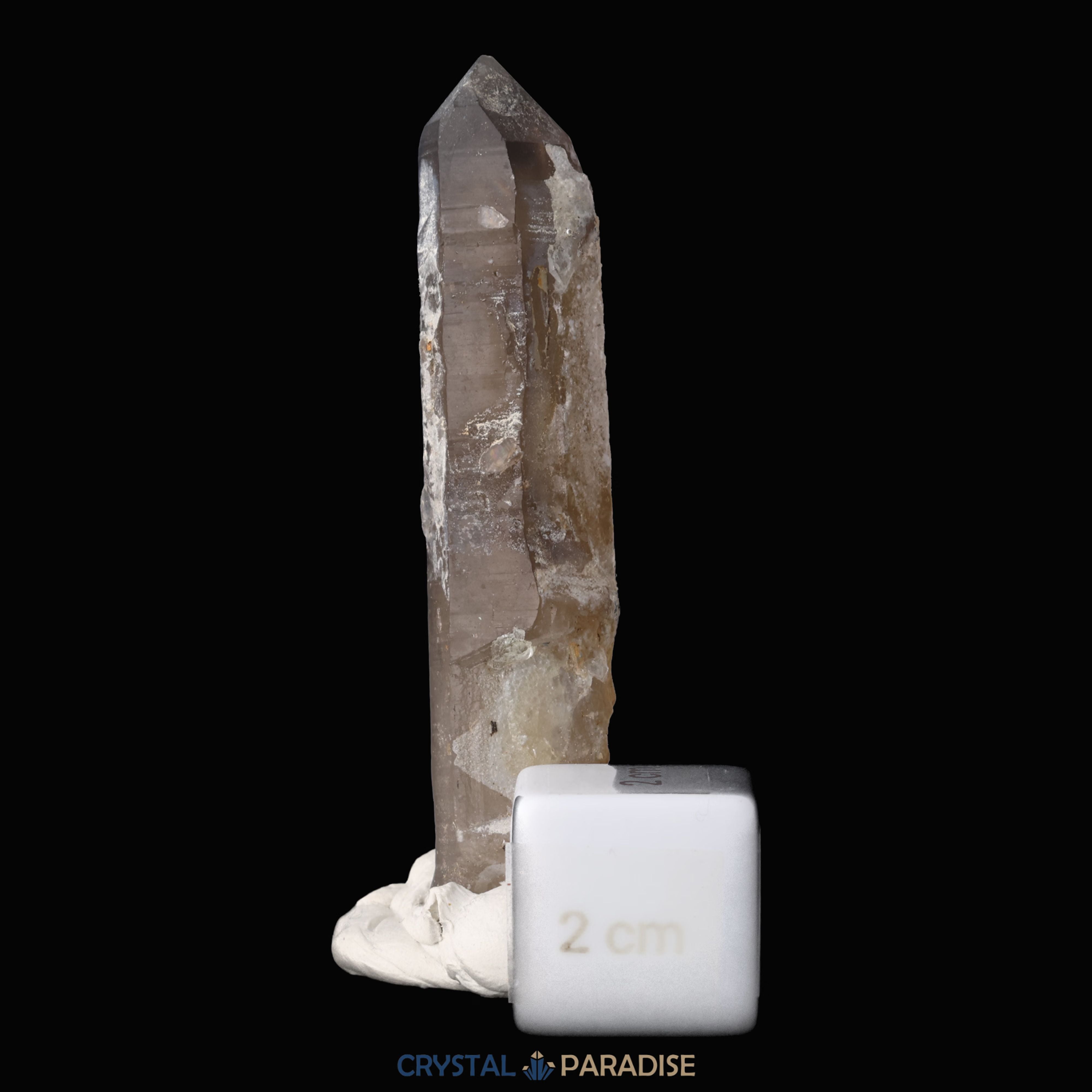 Hyalith  (UV Reaktiv) und Rauchquarz aus Namibia (31g) – Ansicht 11