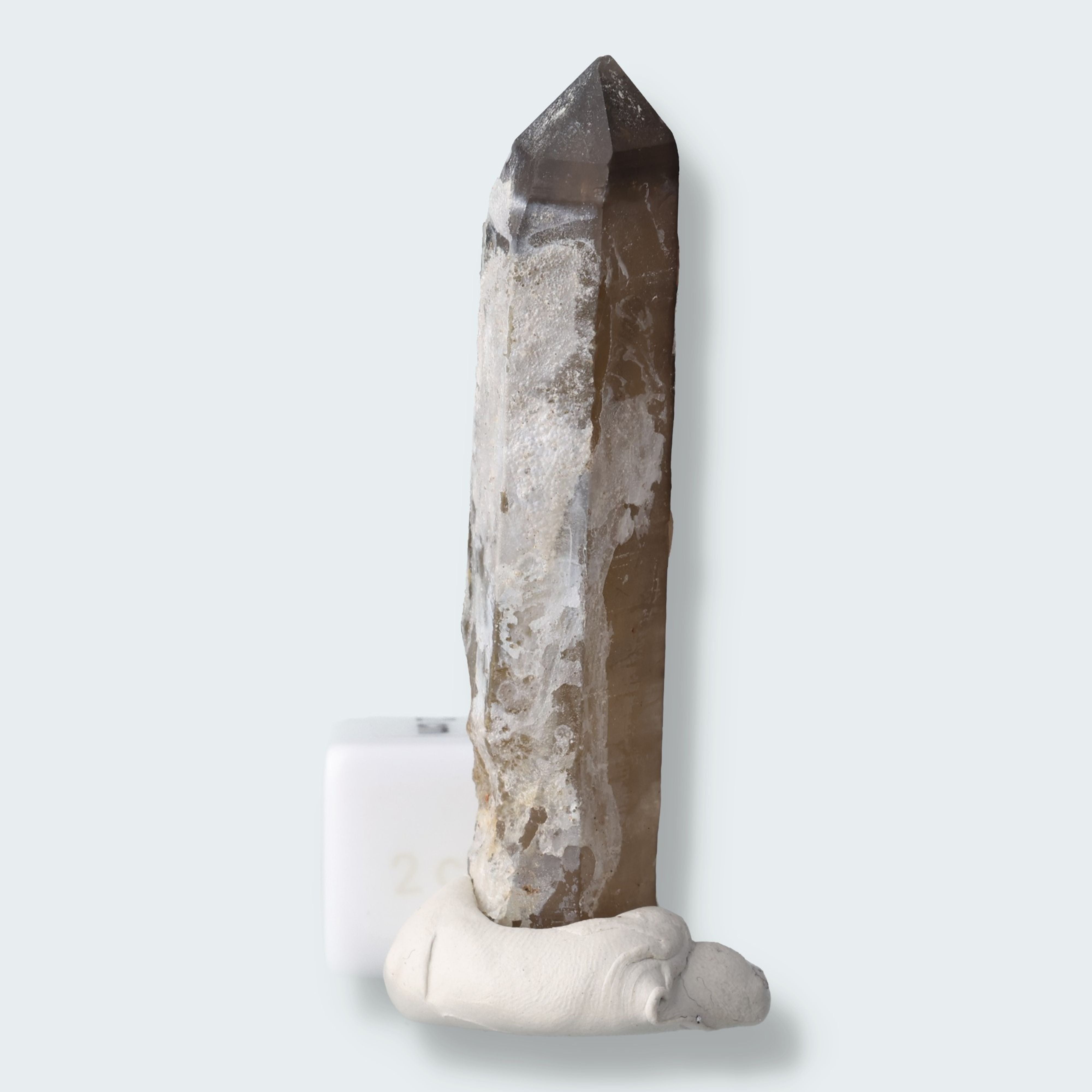 Hyalith  (UV Reaktiv) und Rauchquarz aus Namibia (31g) – Ansicht 5